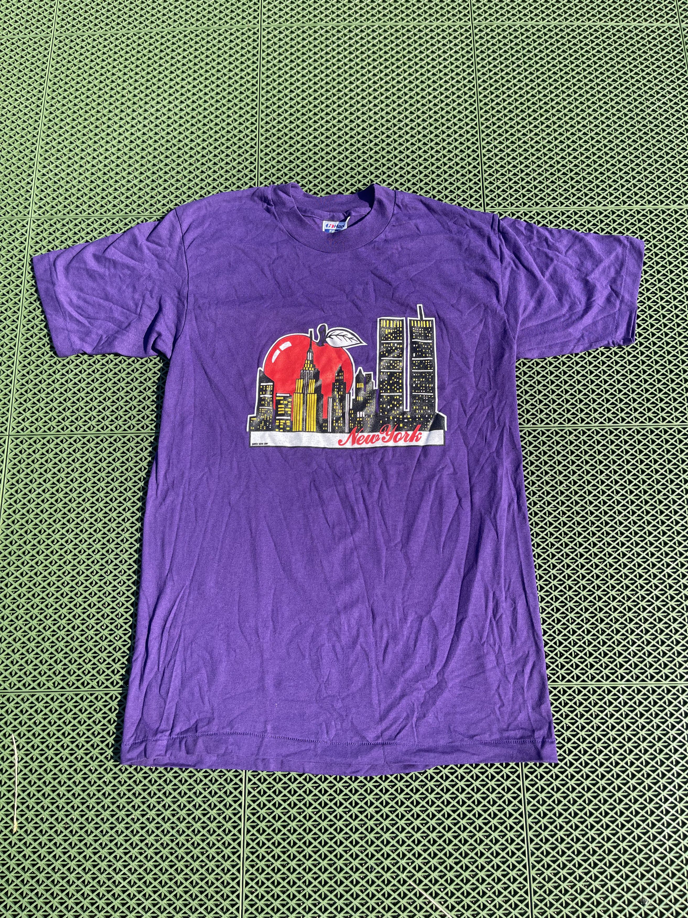 Vintage Twin Towers 90's New York City Vintage NYC T-Shirt Size US M / EU 48-50 / 2 - 3 Thumbnail