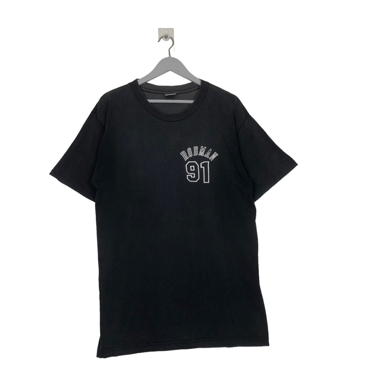 Vintage 🔥90’s Vintage Dennis Rodman Murina Made in USA T-Shirt Size US L / EU 52-54 / 3 - 5 Thumbnail