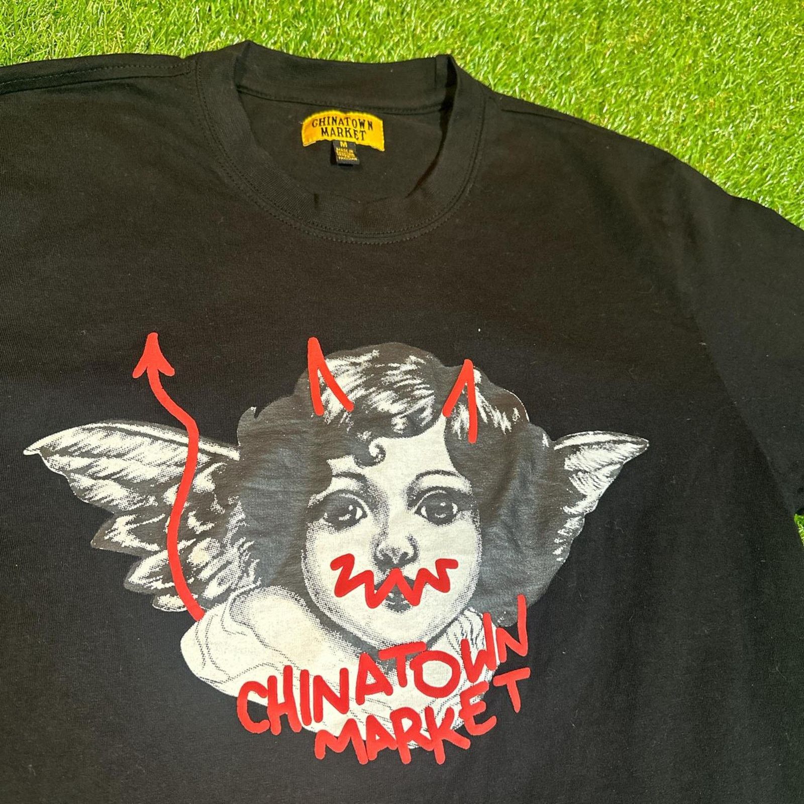 Other Chinatown Market Angel Graphic Tee Size US M / EU 48-50 / 2 - 2 Thumbnail