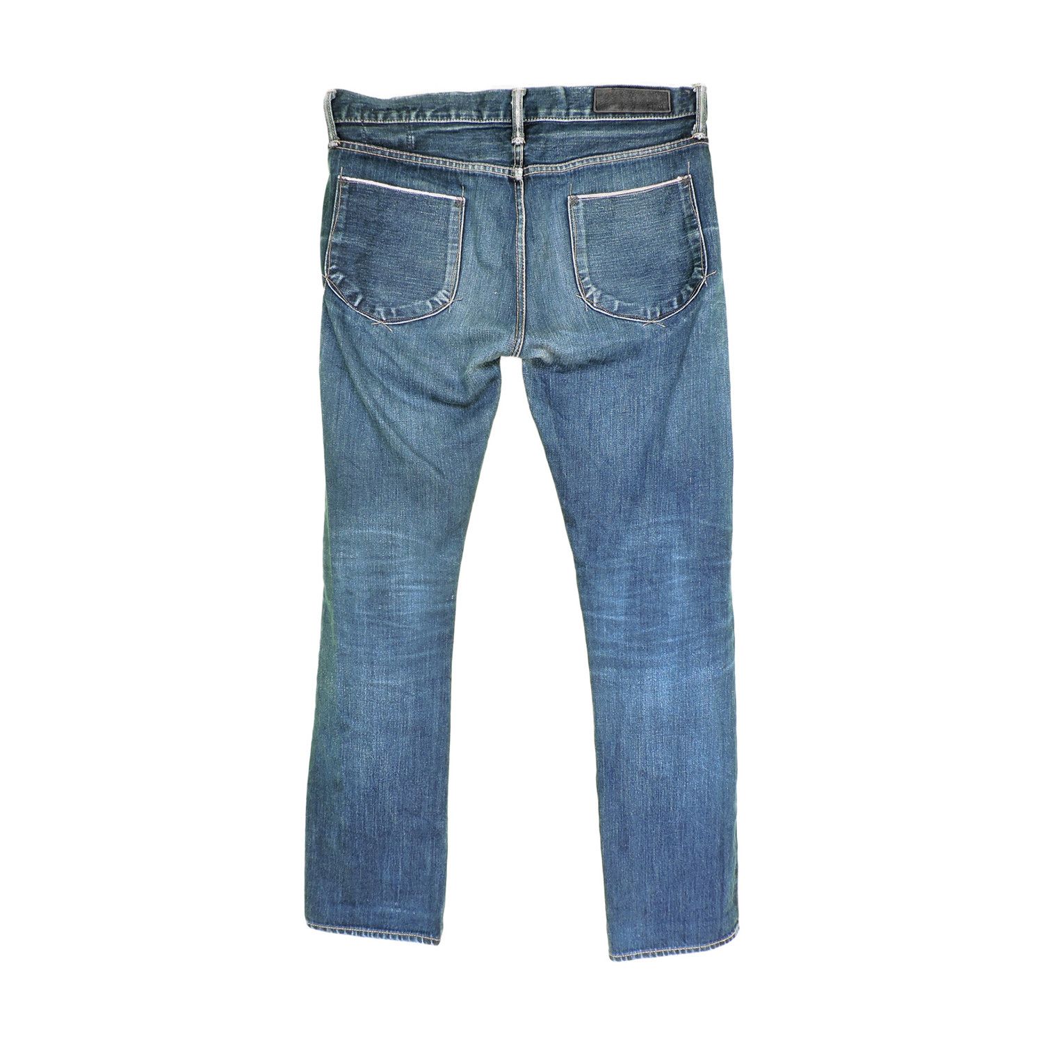 KURO KURO GRAPHITE SELVEDGE DENIM LONG PANTS Size US 34 / EU 50 - 2 Thumbnail
