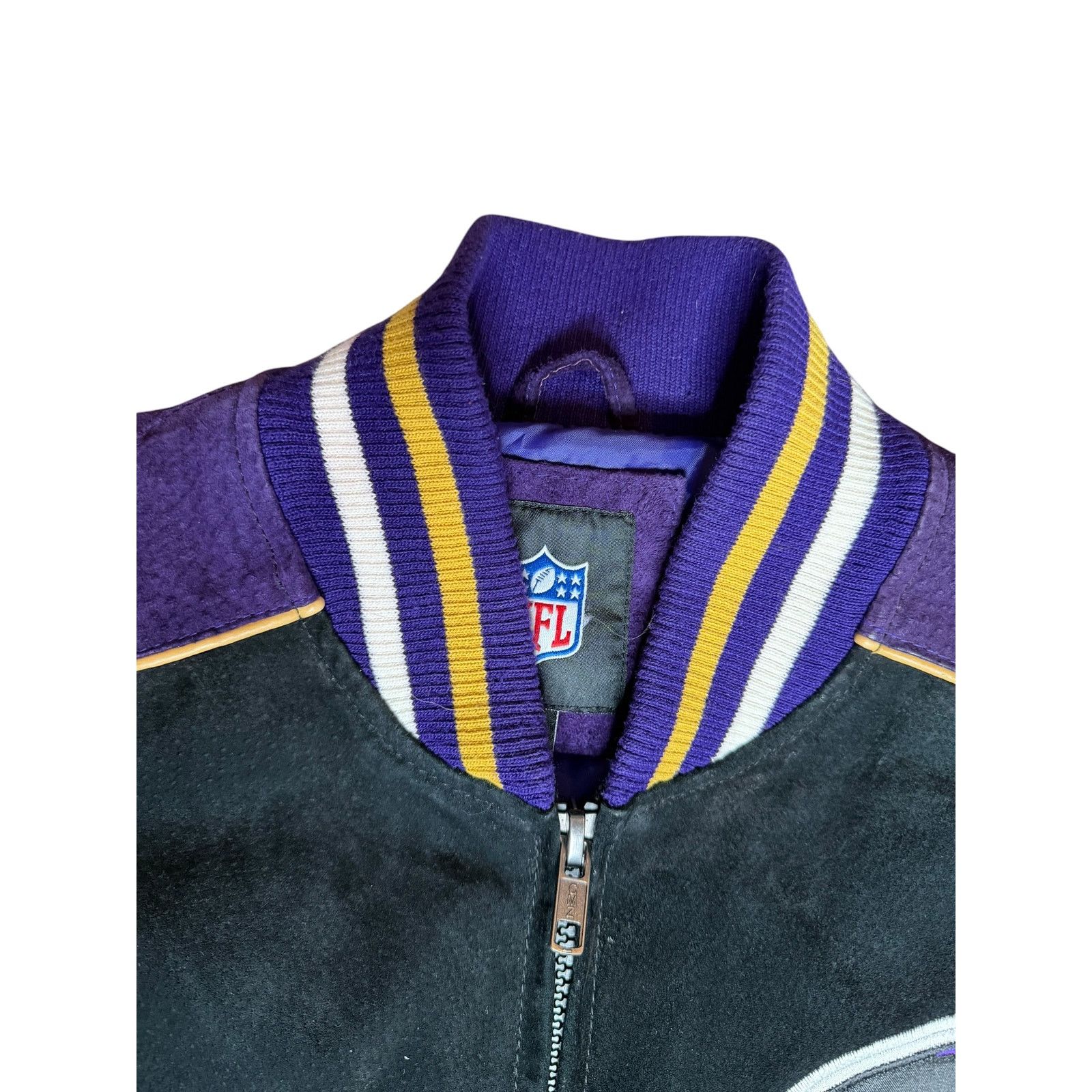 NFL × Vintage Vintage Baltimore Ravens NFL Bomber Jacket Size US L / EU 52-54 / 3 - 8 Thumbnail