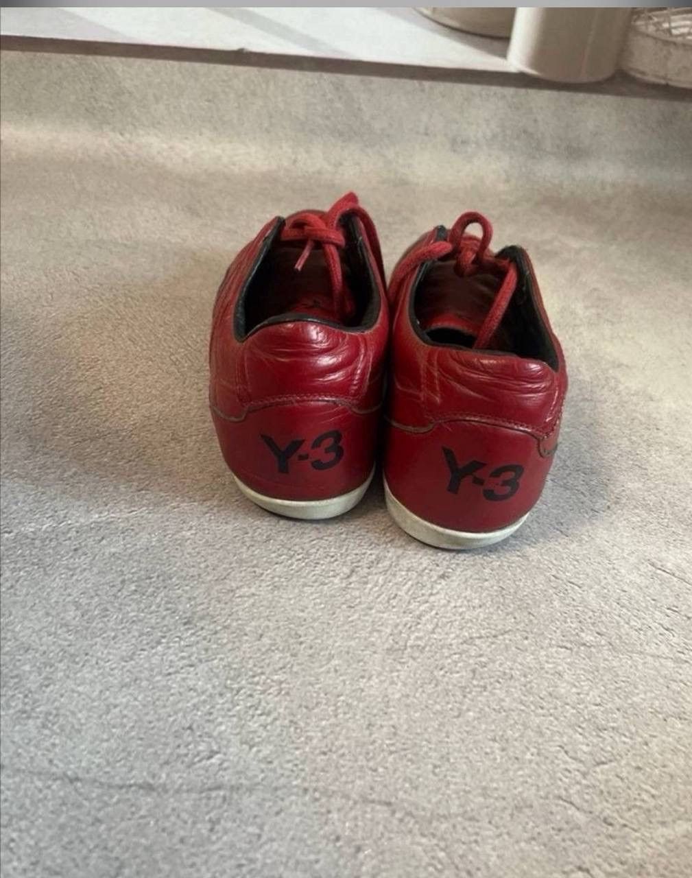 Yohji Yamamoto Y-3 Yohji Yamamoto x Adidas Red Low top Sneakers Size US 10 / EU 43 - 7 Thumbnail