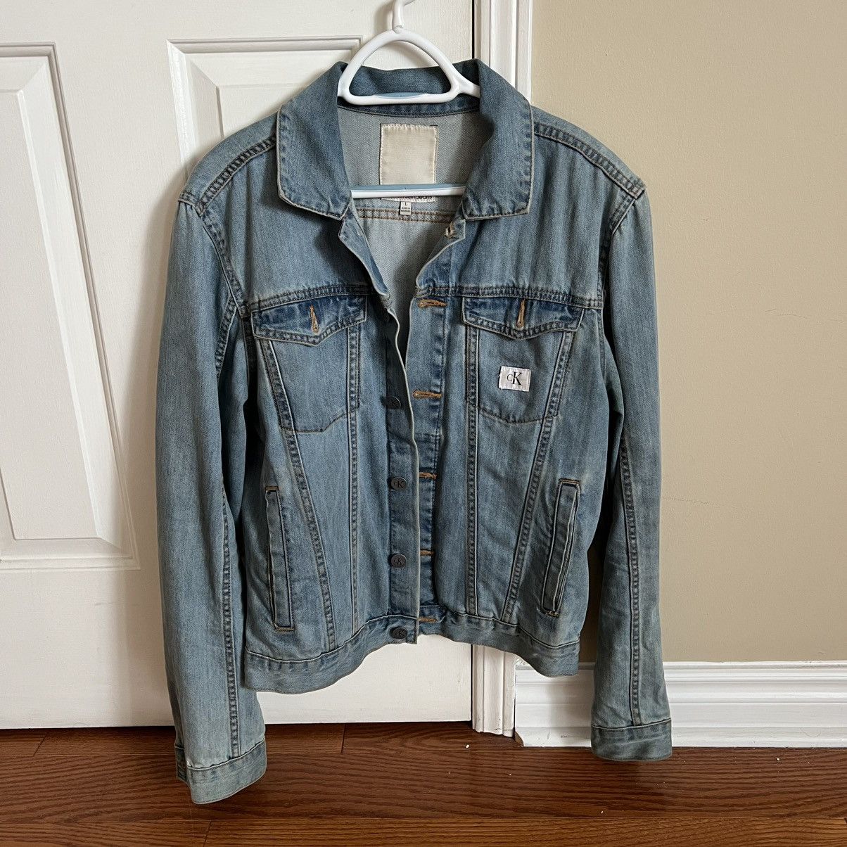 Calvin Klein Calvin Klein Denim Jacket Size US L / EU 52-54 / 3 - 1 Thumbnail