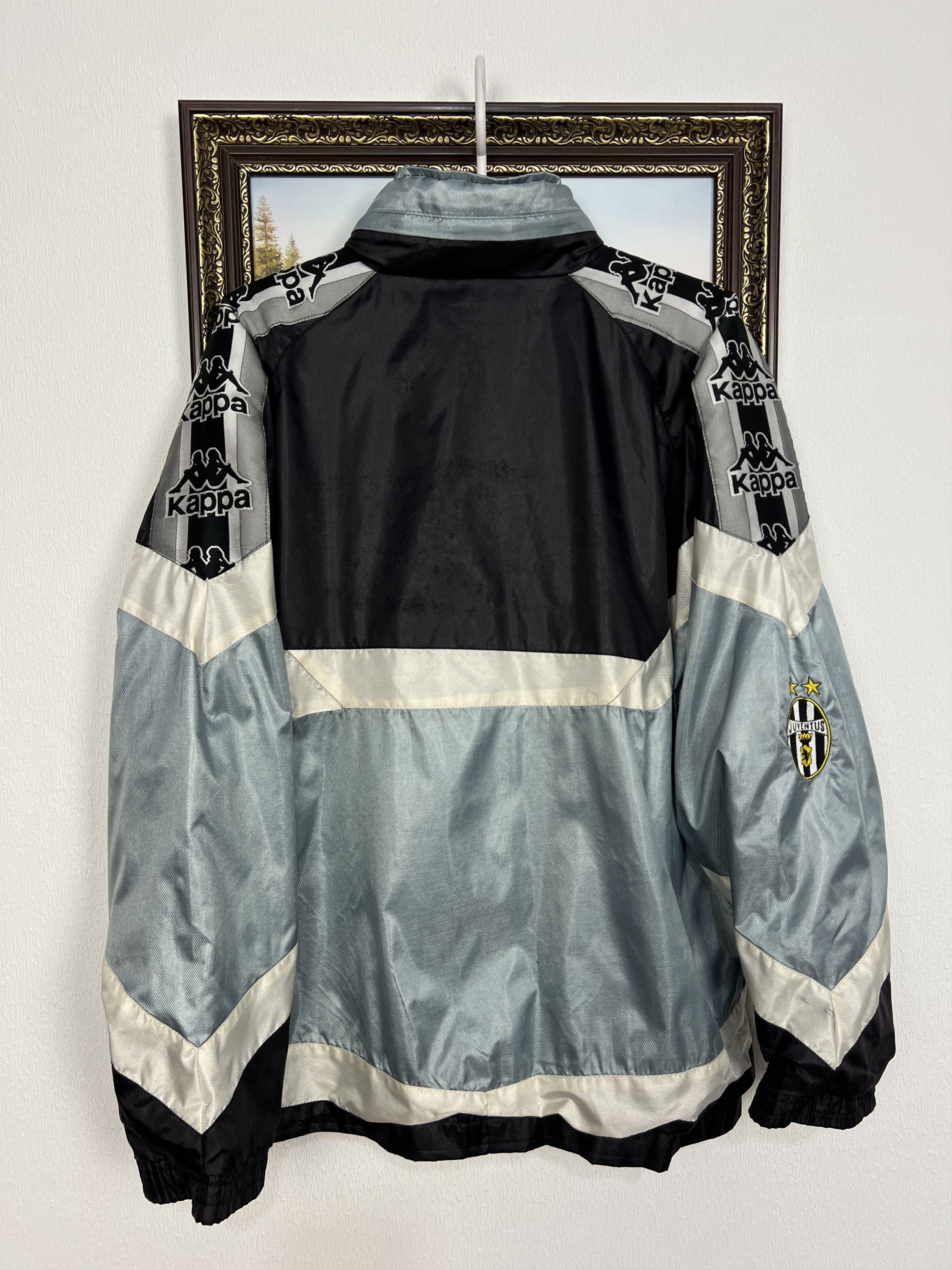 Kappa Vintage 90's Juventus Football Jacket Soccer Track Top Rare Size US L / EU 52-54 / 3 - 13 Thumbnail