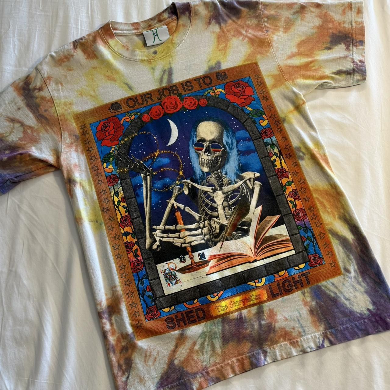 Online Ceramics The Storyteller Grateful Dead Shirt Size US S / EU 44-46 / 1 - 1 Thumbnail