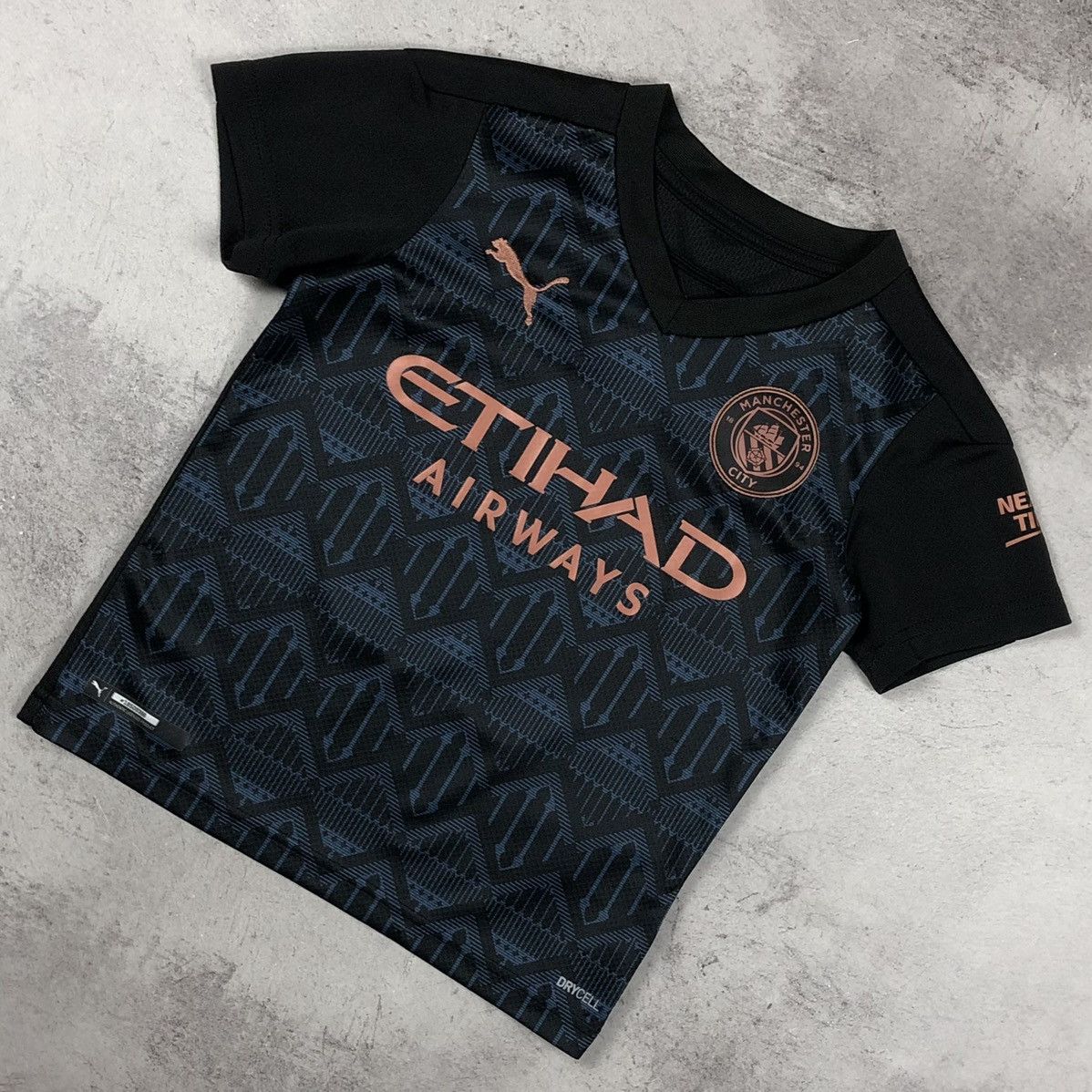 Puma Manchester City 2020-2021 Puma Kun Aguero Soccer Kids Jersey Size US XXS / EU 40 - 5 Thumbnail