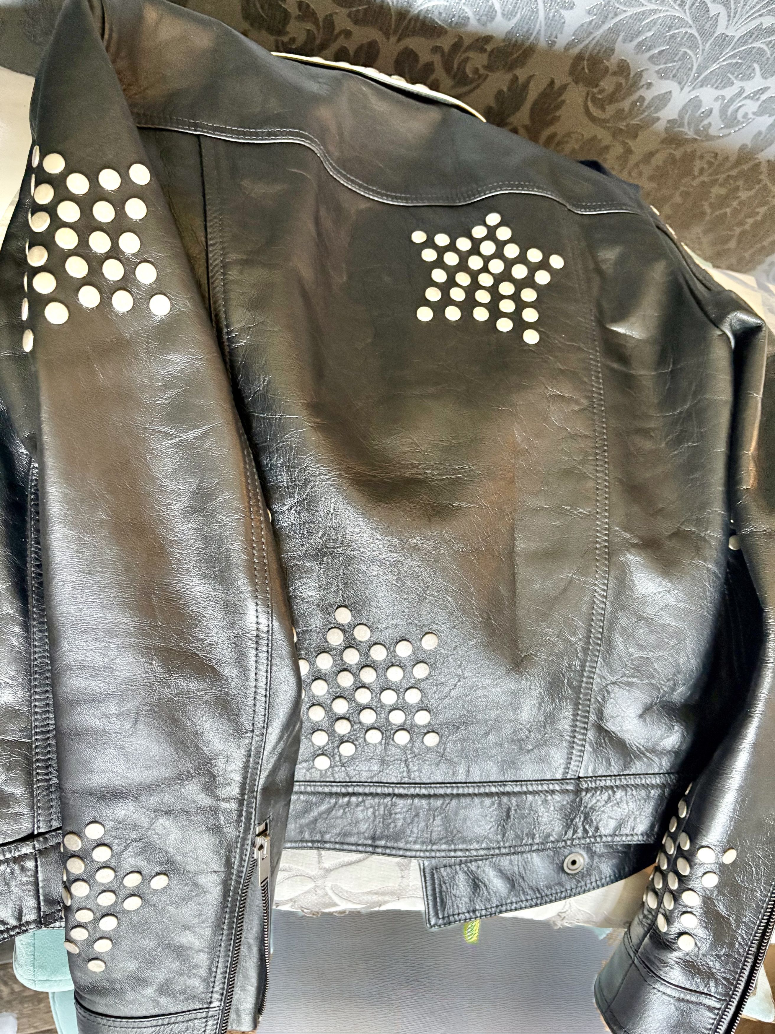 Saint Laurent Paris Saint Laurent Leather Studded Jacket Size XS / US 0-2 / IT 36-38 - 8 Thumbnail
