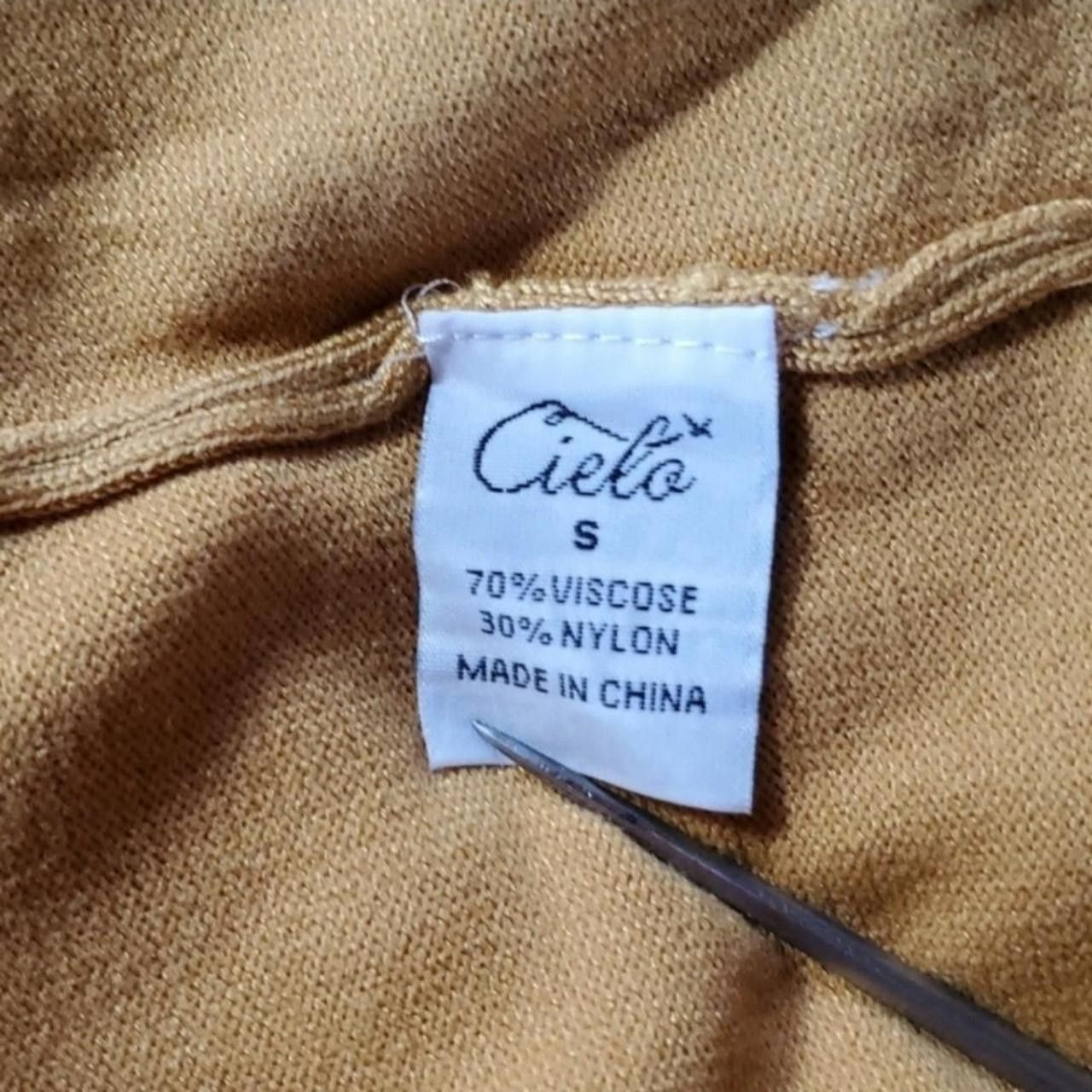 Other Cielo Size S/M Cardigan Yellow Gold Dandelion Open Front Size M / US 6-8 / IT 42-44 - 5 Thumbnail
