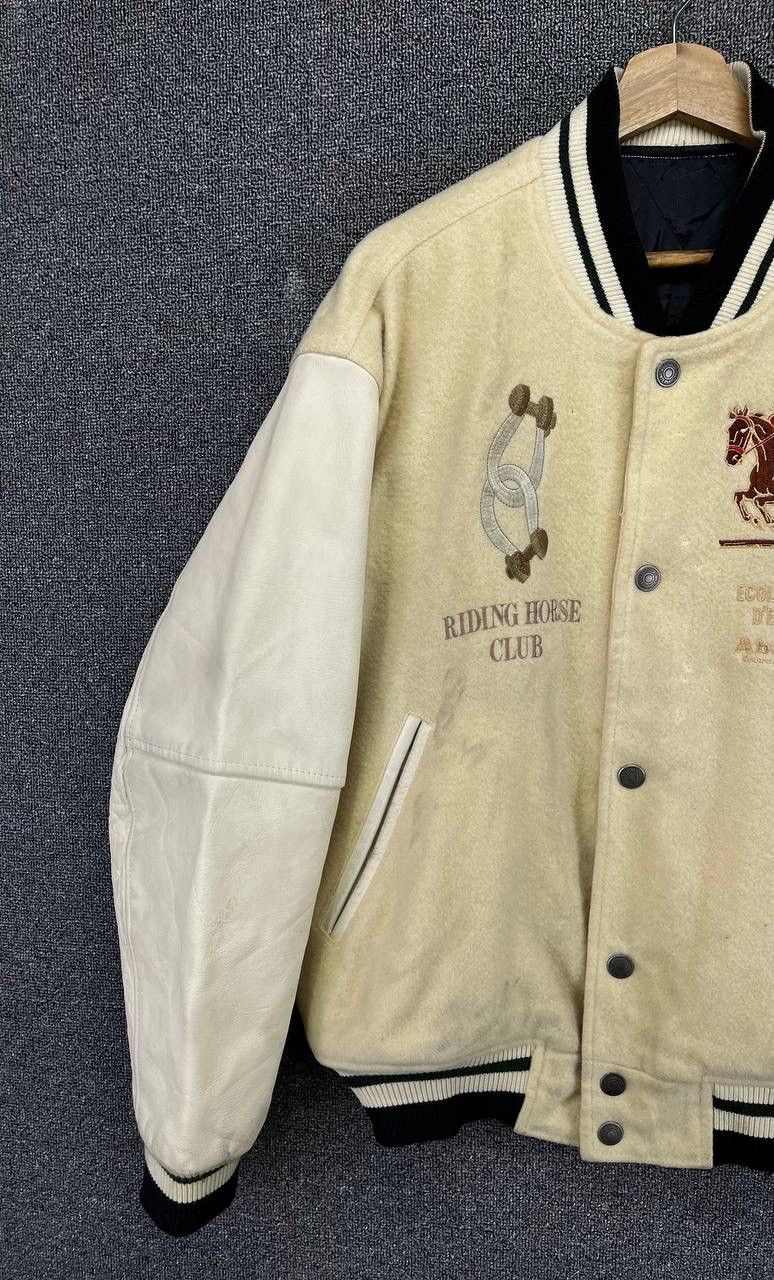 Japanese Brand Vintage Abahouse Rare Design Wool Varsity Jacket Size US M / EU 48-50 / 2 - 7 Thumbnail