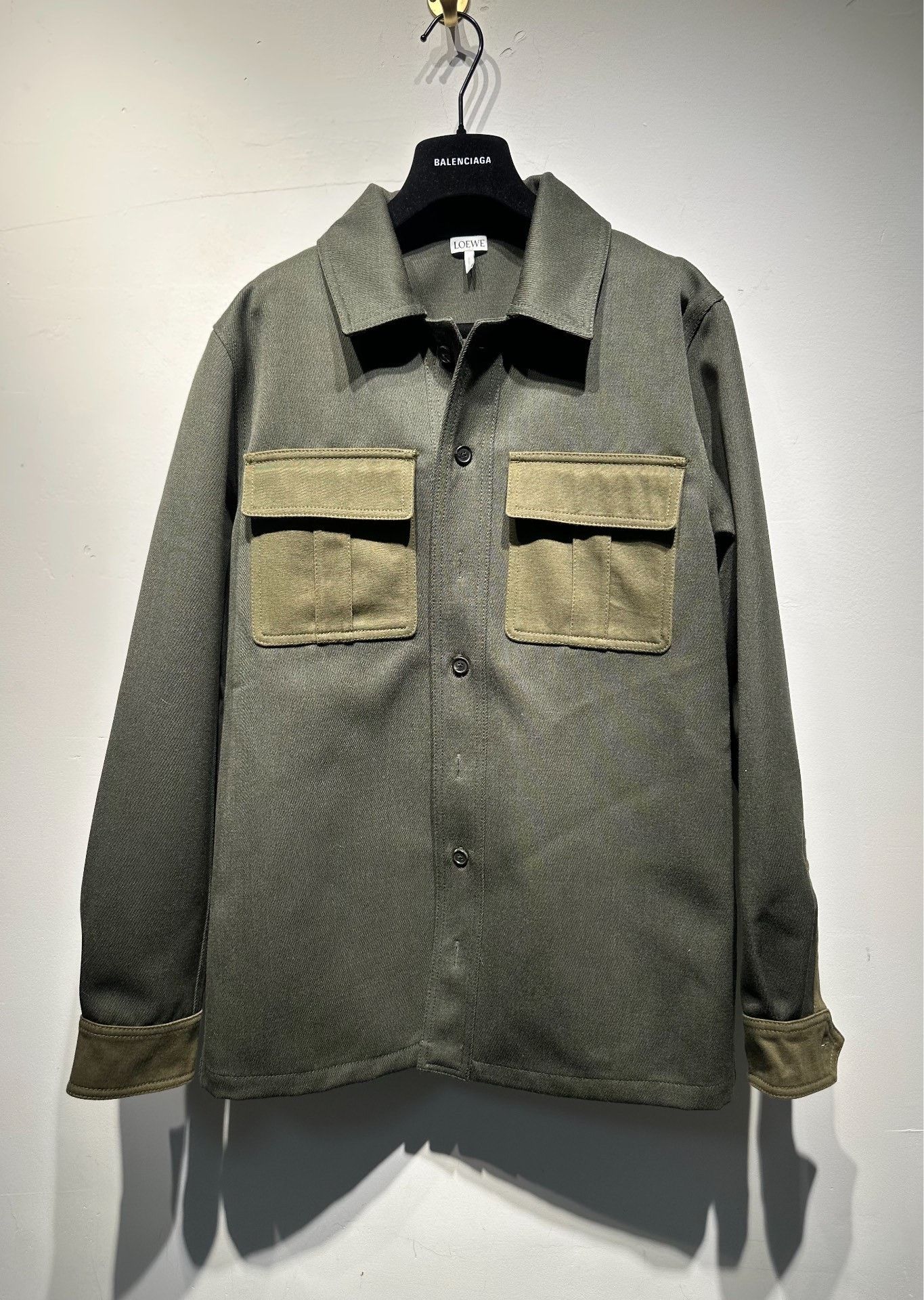 Loewe Loewe Wool Light Jacket 46 Men Size US L / EU 52-54 / 3 - 1 Thumbnail