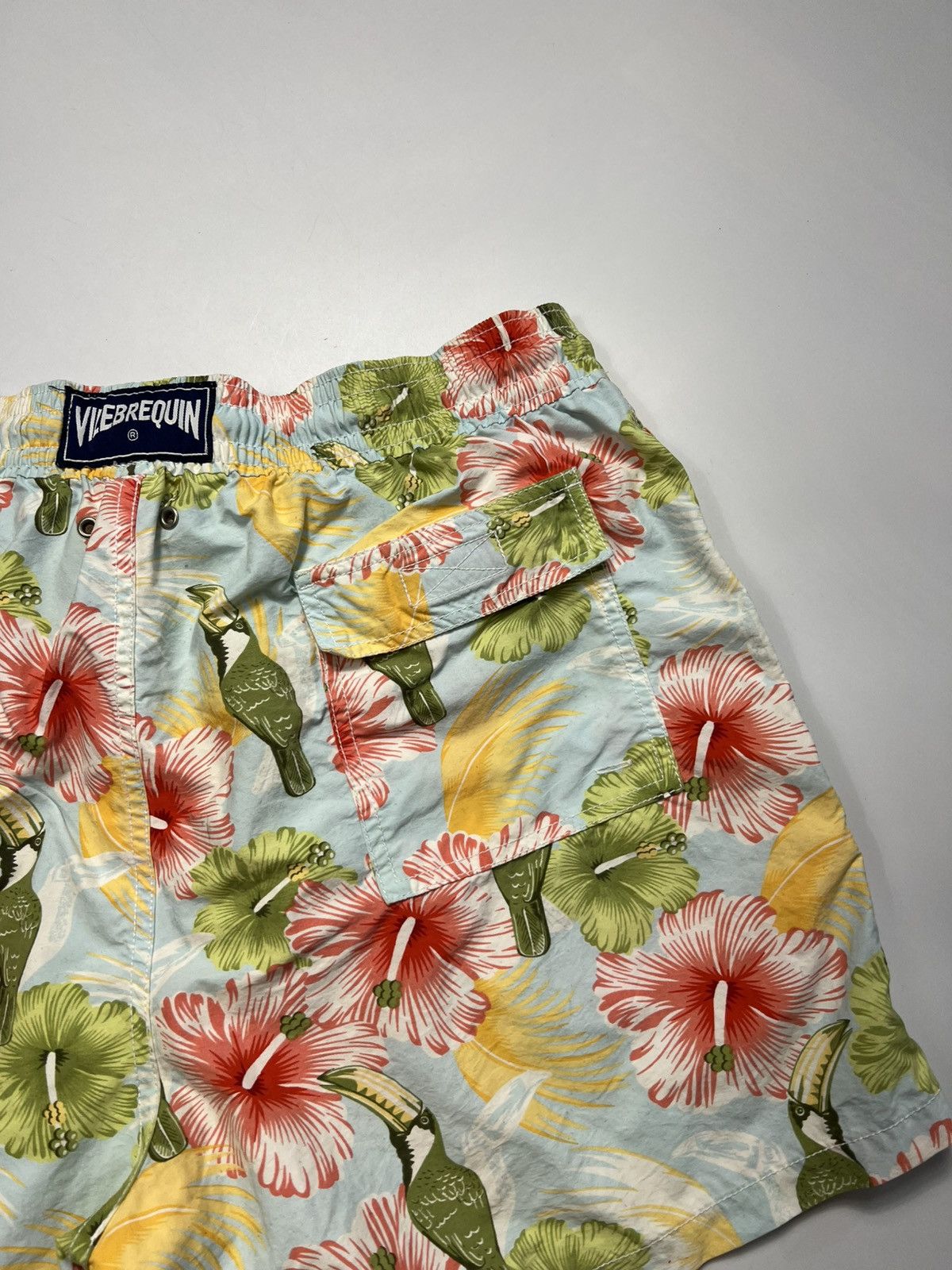 Vilebrequin Vintage Vilebrequin Flower Print Swim Hawaii Shorts Size US 34 / EU 50 - 10 Thumbnail