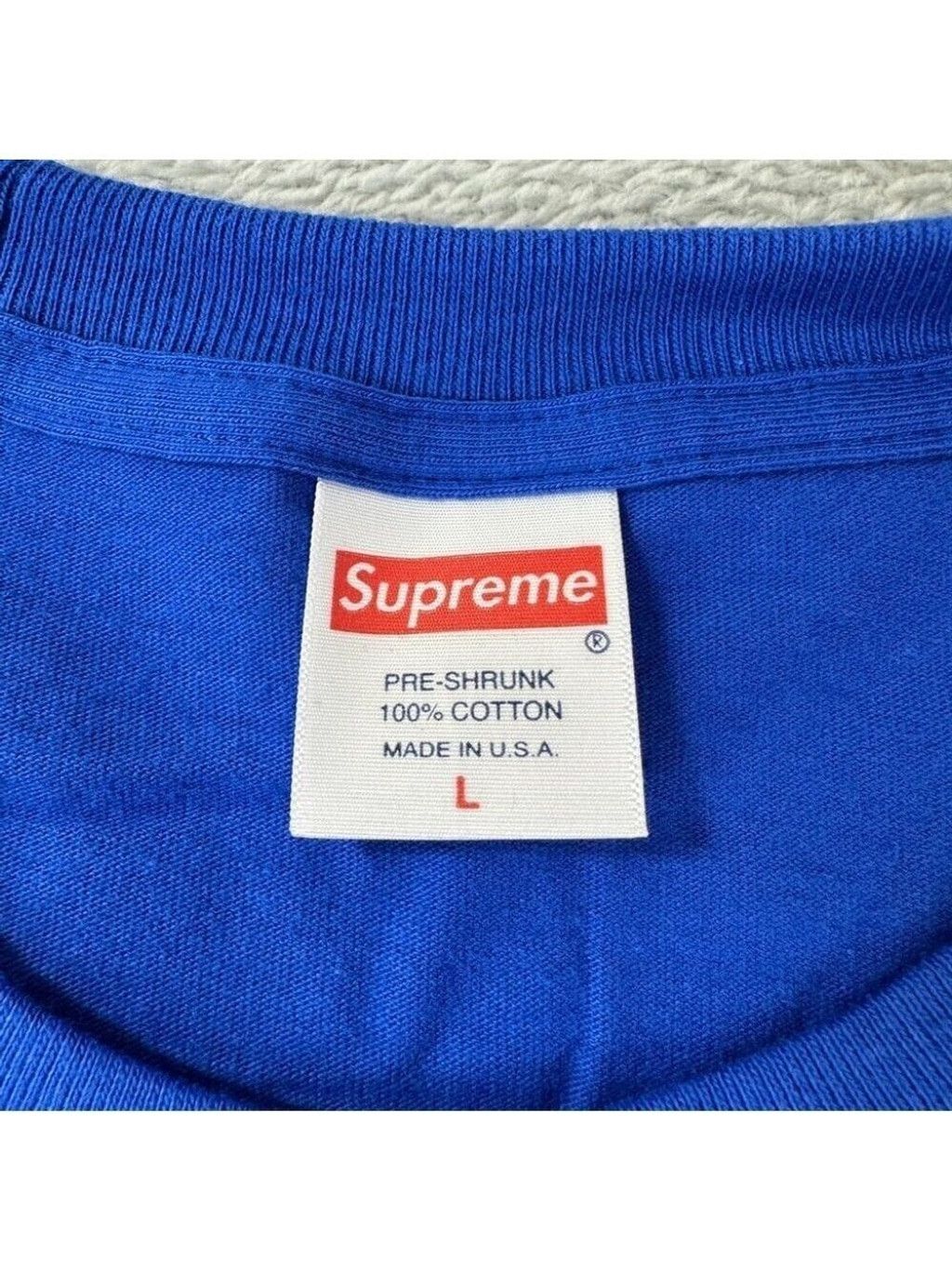 Supreme Supreme Men's Size Large Long Sleeved 100% Cotton Made in US Size US L / EU 52-54 / 3 - 2 Thumbnail