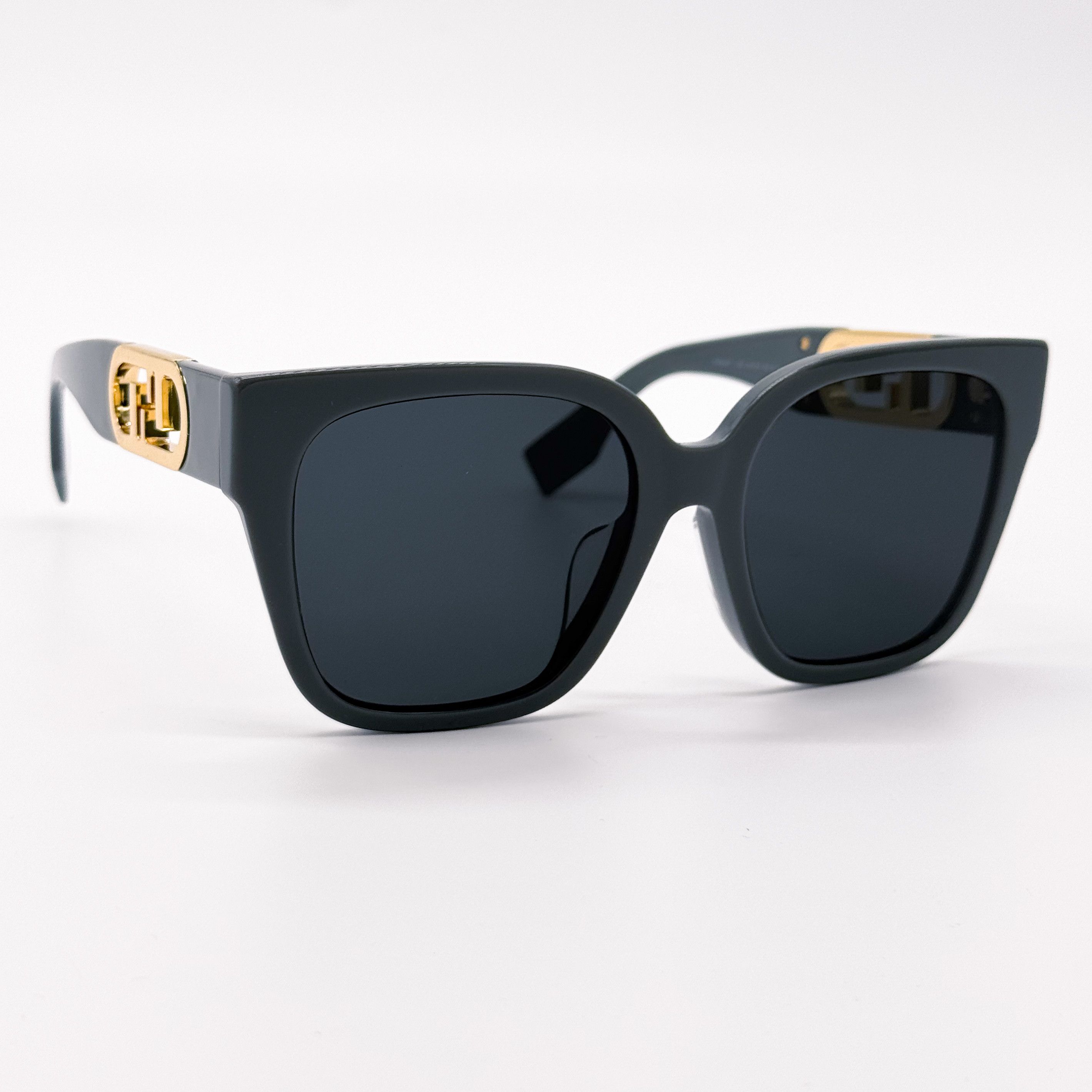 Fendi NEW FENDI FE40063F 20A GREY WOMEN SUNGLASSES FENDI Size ONE SIZE - 3 Thumbnail
