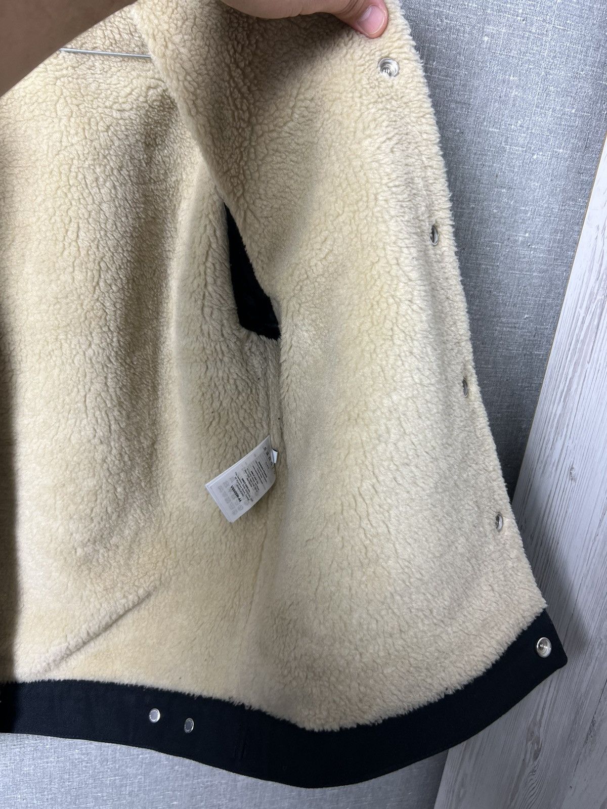 Sandro Sandro Dark Navy Fully Lined Shearling Jacket Men’s Size S Size US S / EU 44-46 / 1 - 16 Thumbnail