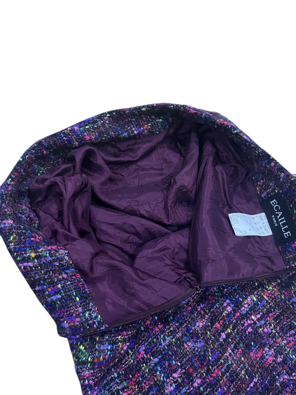 Designer ECAILLE PARIS SKIRT Size 28" / US 6 / IT 42 - 7 Thumbnail