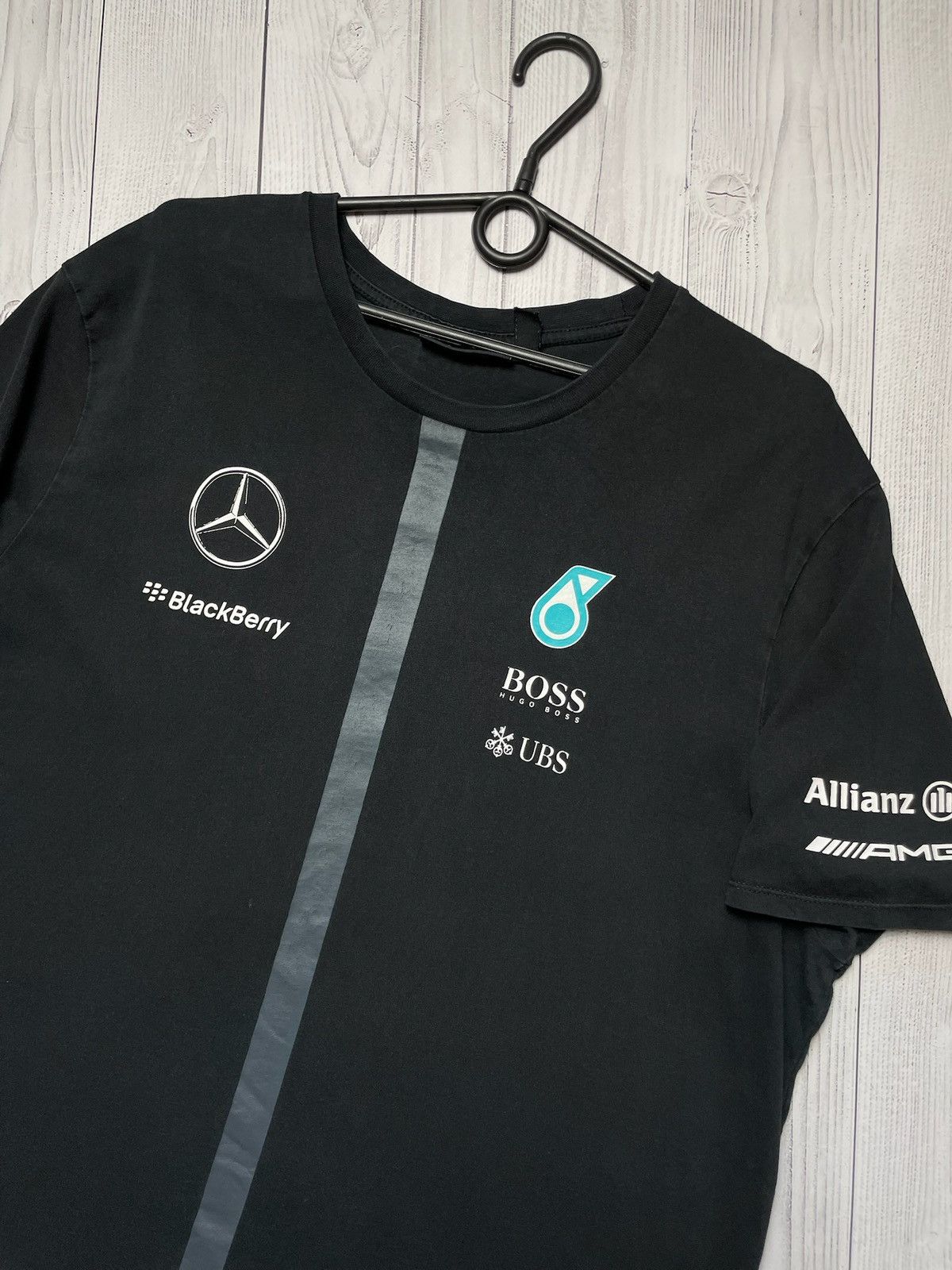 Mercedes-Benz × Vintage Vintage Mercedes Benz Pertonas racing tee size XL Size US XL / EU 56 / 4 - 3 Thumbnail