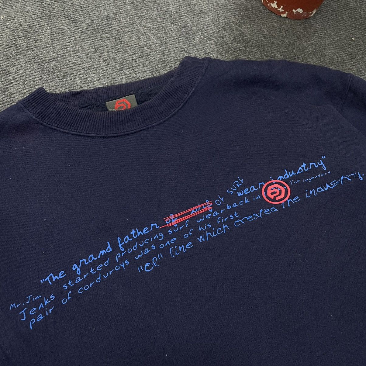 Ocean Pacific × Vintage Vintage 2000s Ocean Pacific Surf Sweatshirt Size US L / EU 52-54 / 3 - 2 Thumbnail