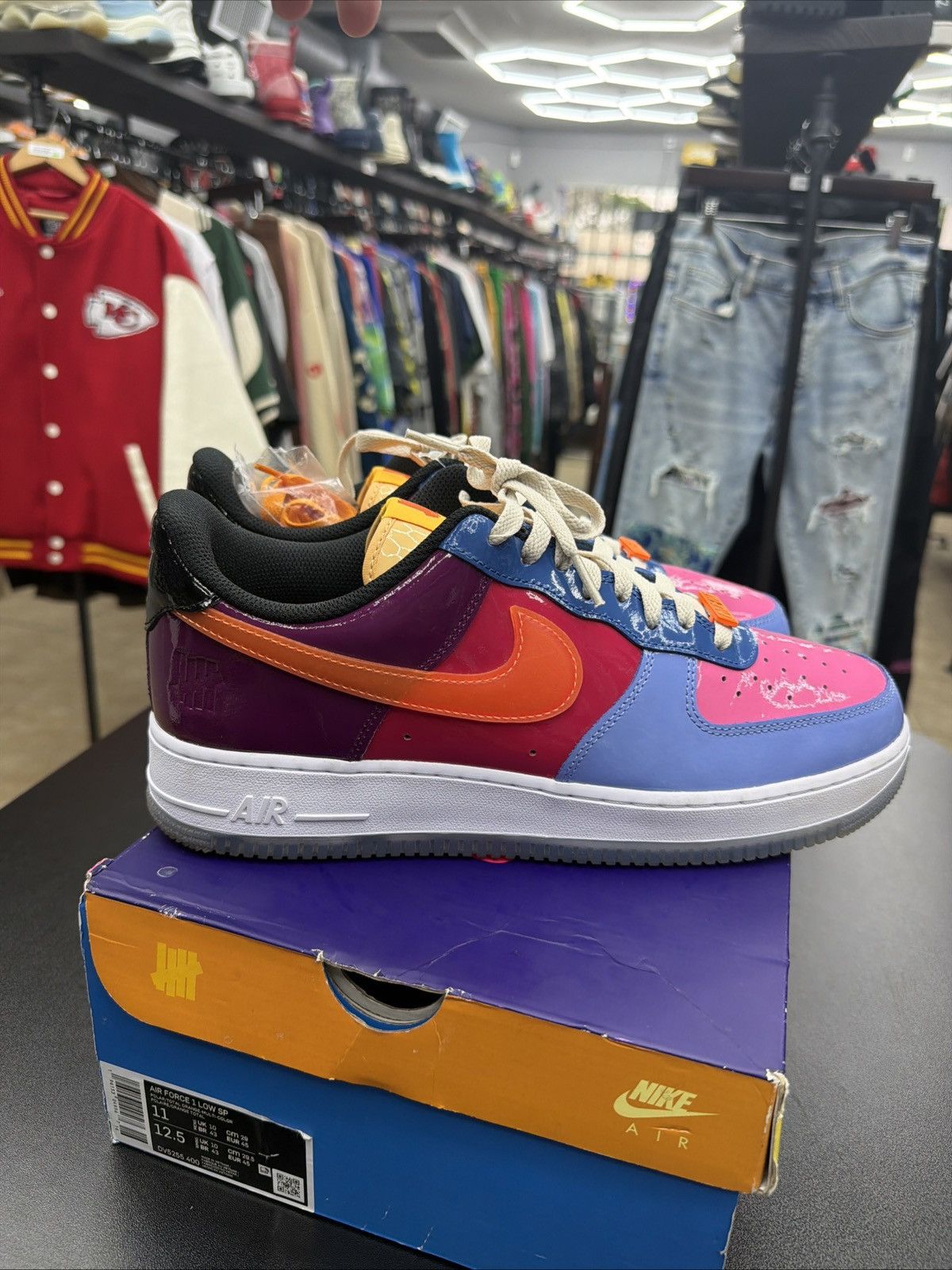 Nike Nike Undefeated x Air Force 1 Low Tota Size 11 OG All Quick Size US 11 / EU 44 - 8 Thumbnail