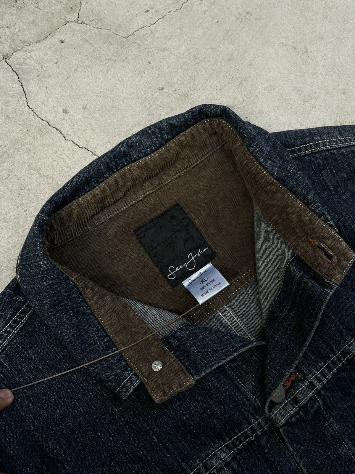 Sean John Sean John Denim Jacket Size US XL / EU 56 / 4 - 2 Thumbnail