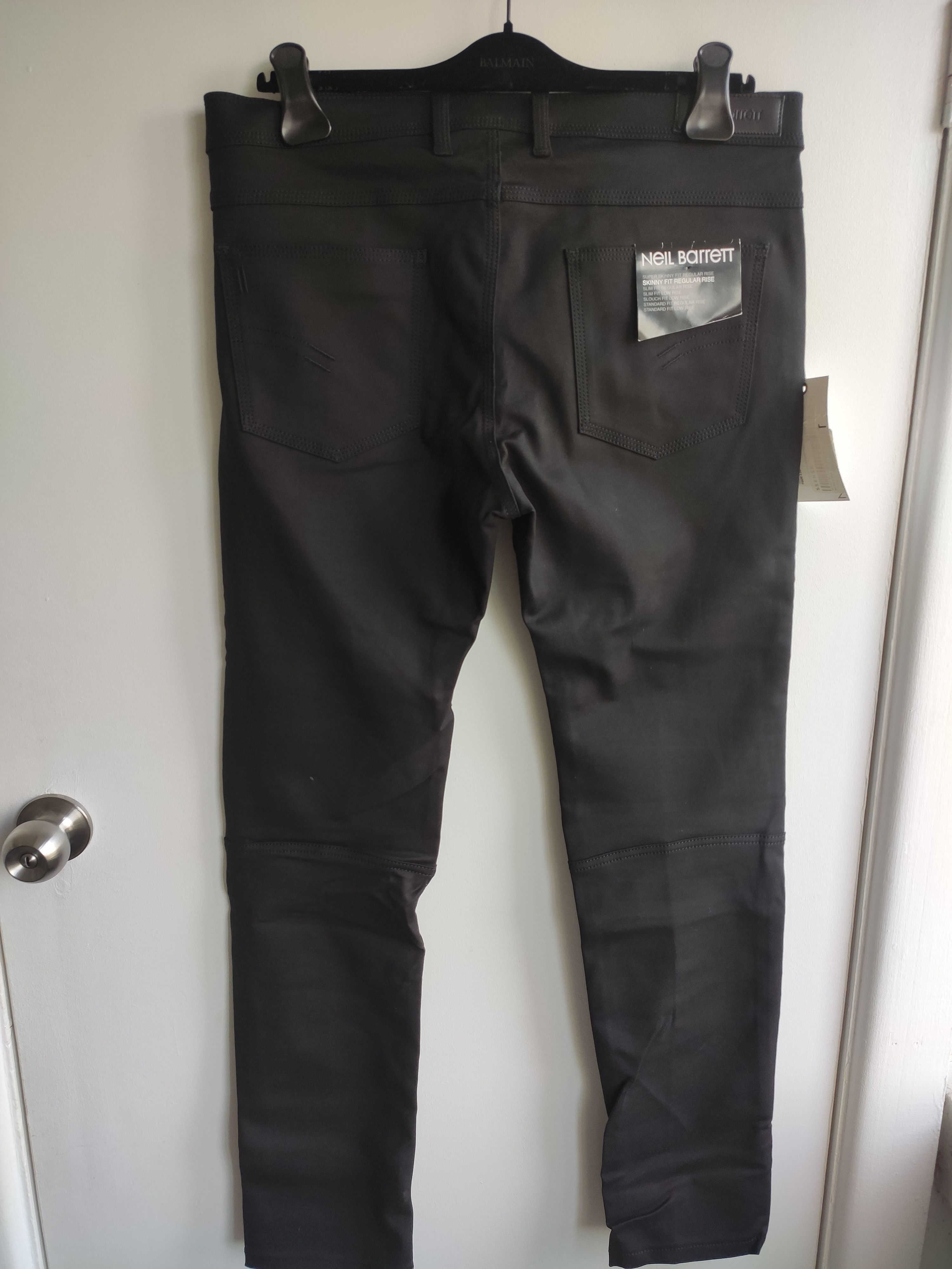 Neil Barrett NEIL BARRETT biker jeans 33 BNWT Size US 33 - 3 Thumbnail
