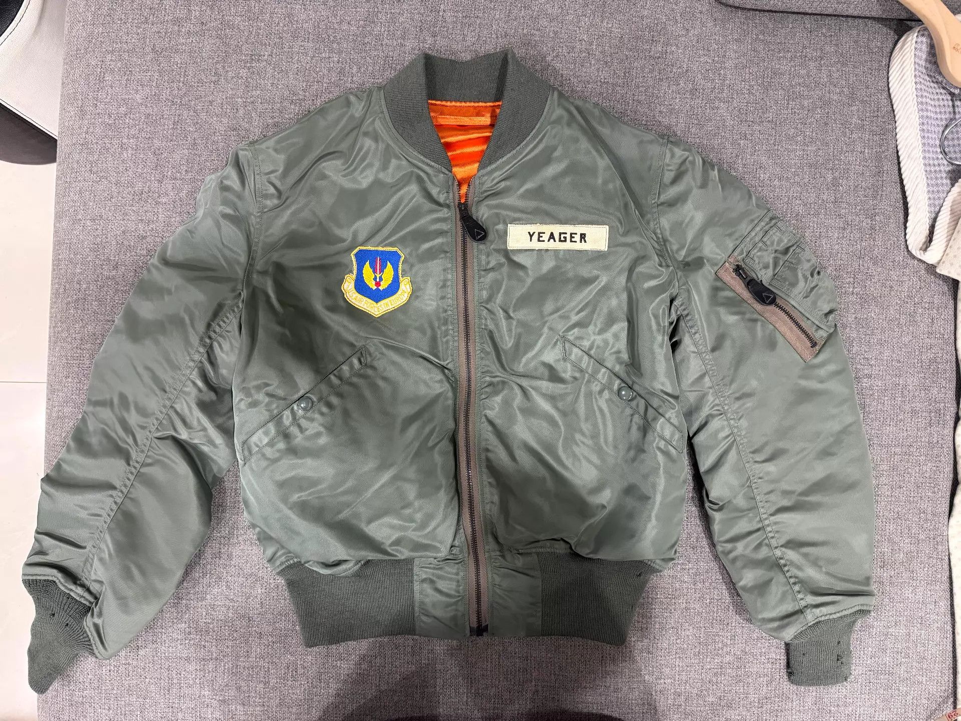 The Real McCoy's real McCoy L2A MA1 vintage jacket size 38 Size US S / EU 44-46 / 1 - 1 Thumbnail