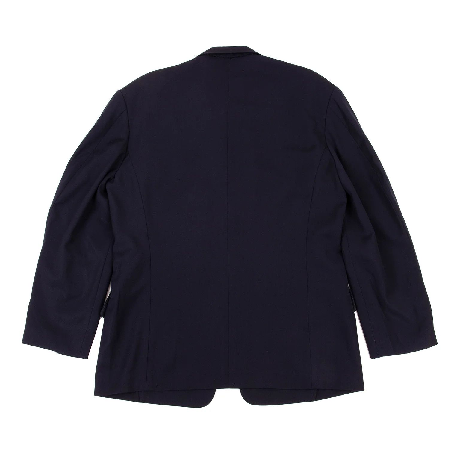 Yohji Yamamoto Yohji Yamamoto Wool Gabardine Jacket Navy M Size US M / EU 48-50 / 2 - 17 Thumbnail
