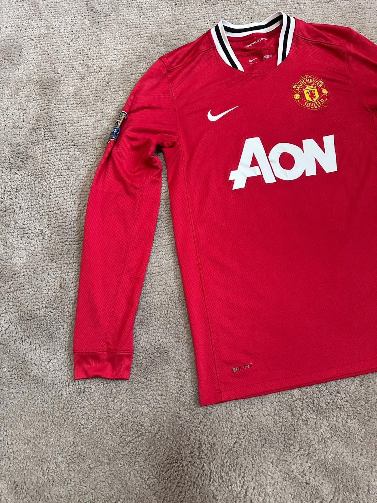 Nike Nike Manchester United Home 2011-2012 Long Sleeve Jersey M Size US M / EU 48-50 / 2 - 2 Thumbnail