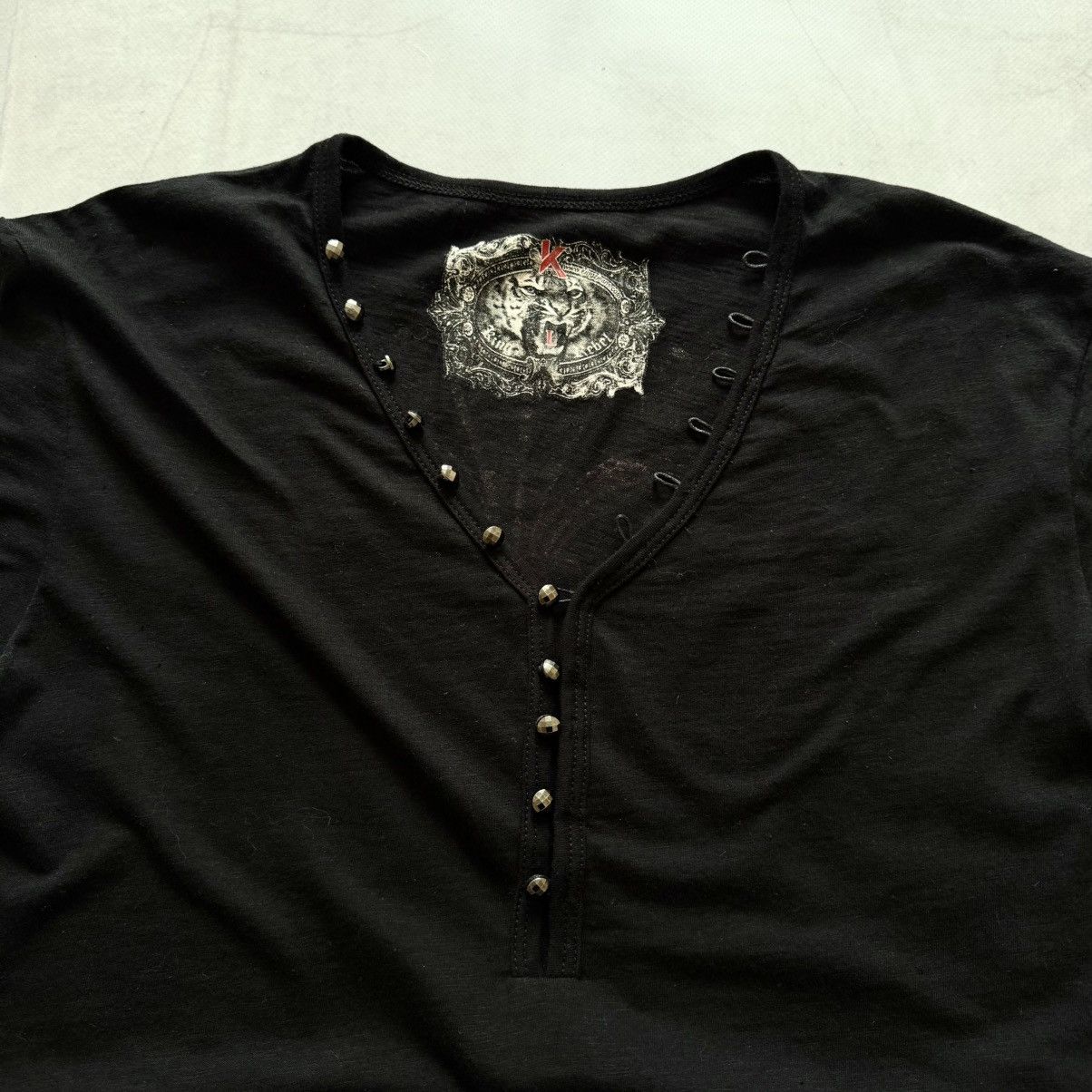 Hysteric Glamour Y2K King Rebel Hysteric Glamour Style T Shirt Ed Hardy Vibe Size US L / EU 52-54 / 3 - 5 Thumbnail