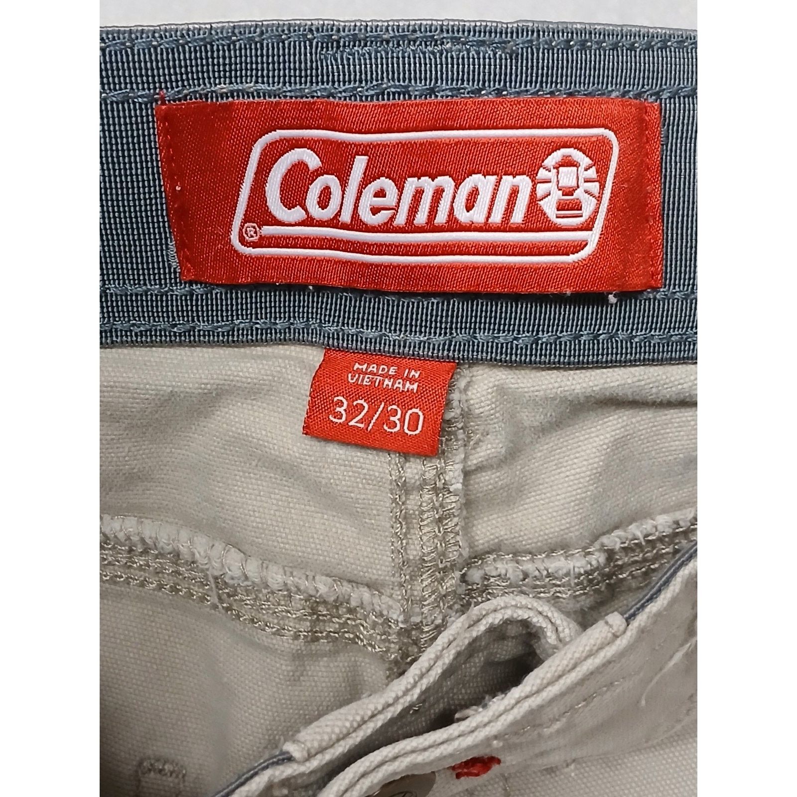 Coleman Coleman (32x30) Khaki Stretch Cotton Jeans Size US 32 / EU 48 - 6 Thumbnail