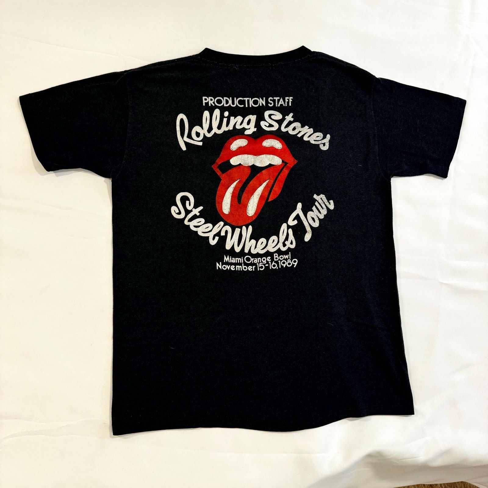 The Rolling Stones × Vintage Rolling Stones 1989 Tour Shirt - Production Staff Size US XL / EU 56 / 4 - 4 Thumbnail