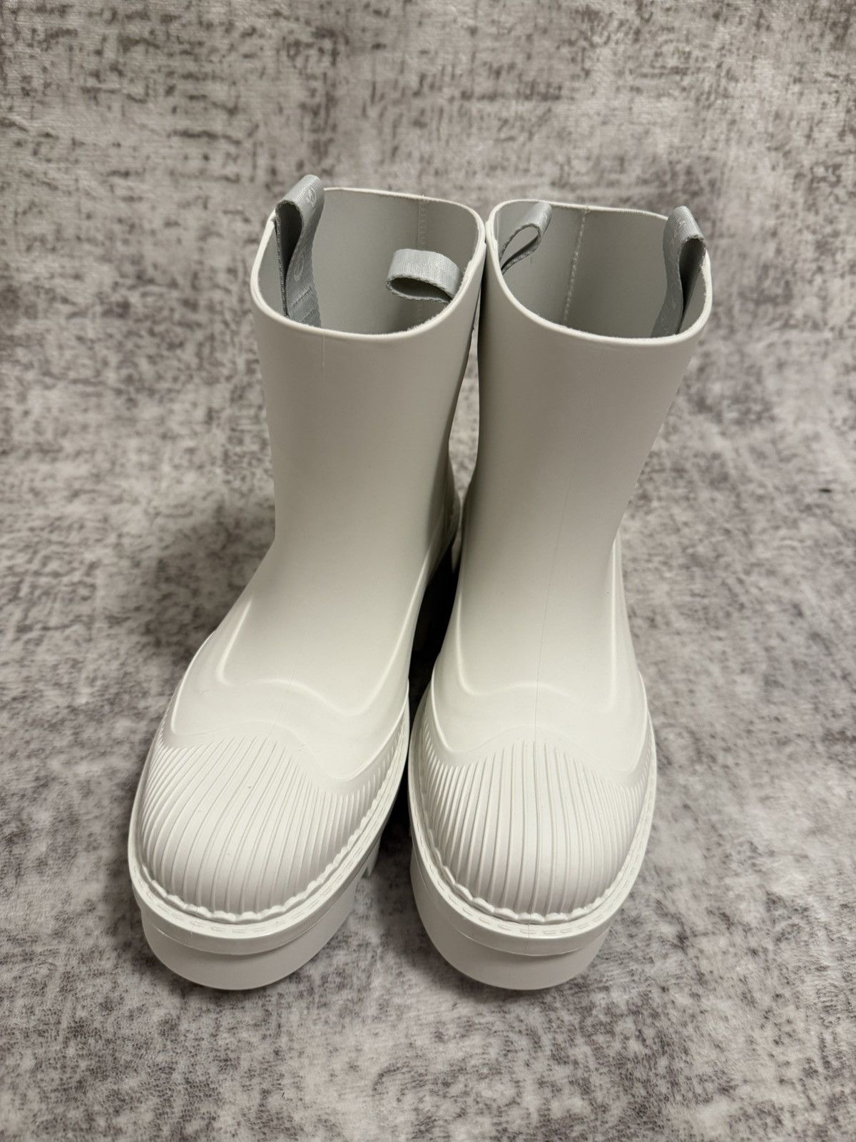 Chloe Chloé Rubber Boots With Tank Sole — White, Size 39 Size US 9 / IT 39 - 5 Thumbnail