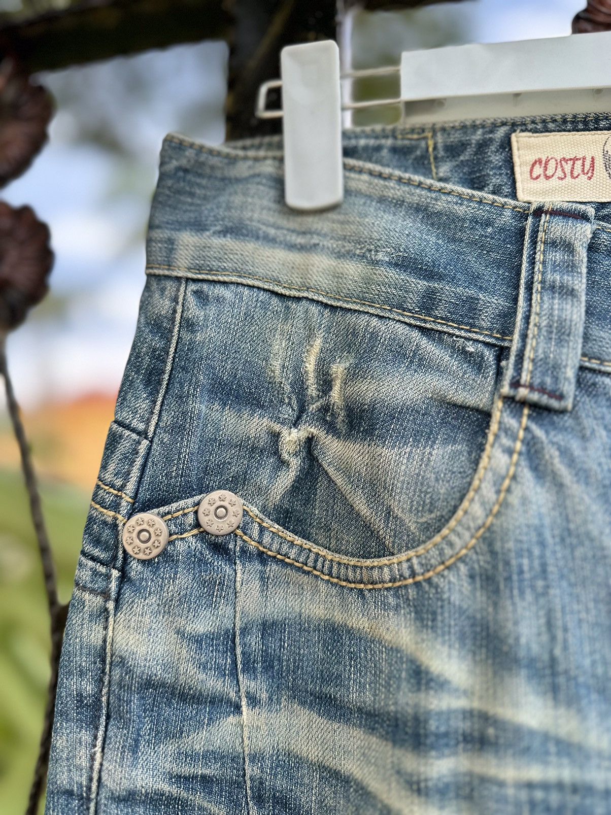If Six Was Nine 💥Costy Brand💥 Costy Blue Words Streetwear Style💥 Size US 28 / EU 44 - 10 Thumbnail