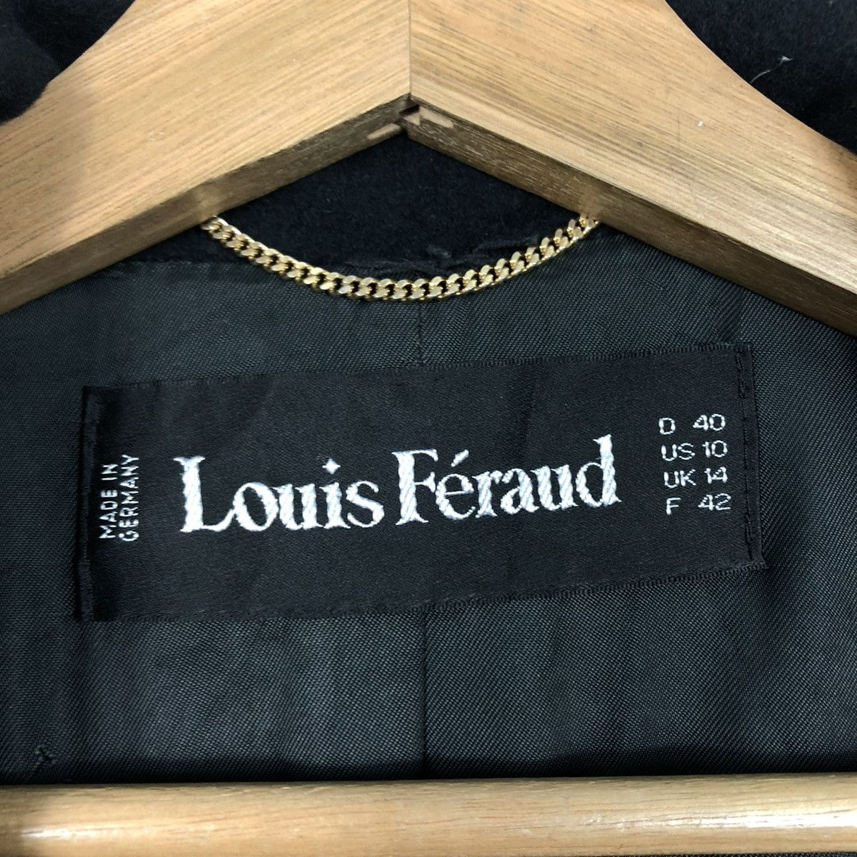 Japanese Brand VINTAGE WOOL CHORE WORKER JACKET DOUBLE BREAST LOUIS FERAUD Size US M / EU 48-50 / 2 - 19 Thumbnail