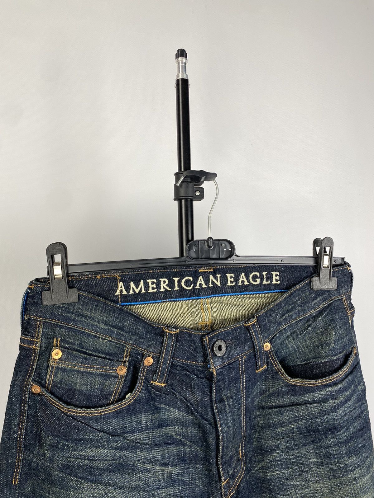 American Eagle Outfitters × Vintage Rare🔥Avant Garde American Eagle denim pants Jeans Size US 29 - 3 Thumbnail
