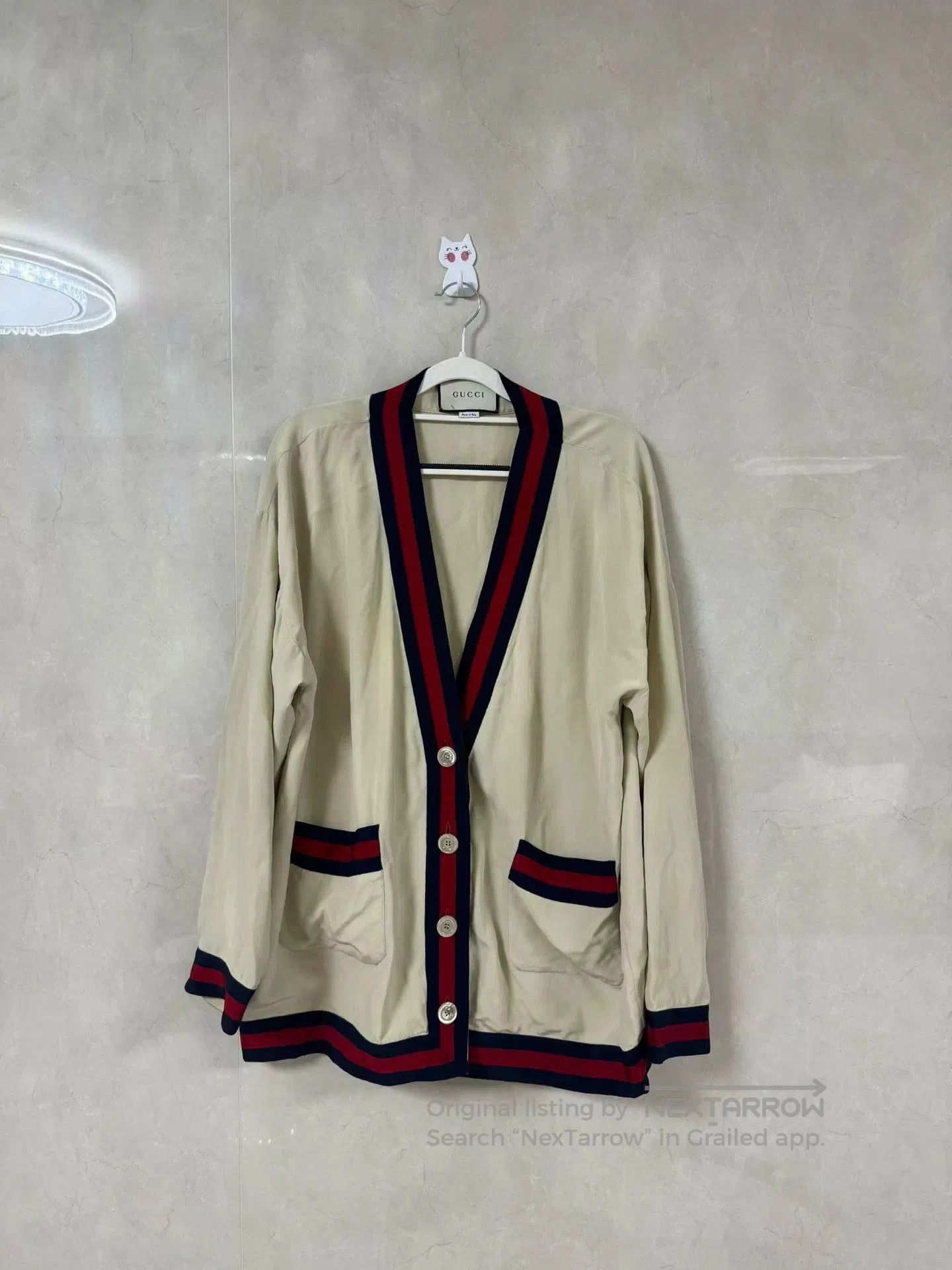 Gucci Gucci Silk Cardigan. Size M / US 6-8 / IT 42-44 - 1 Thumbnail
