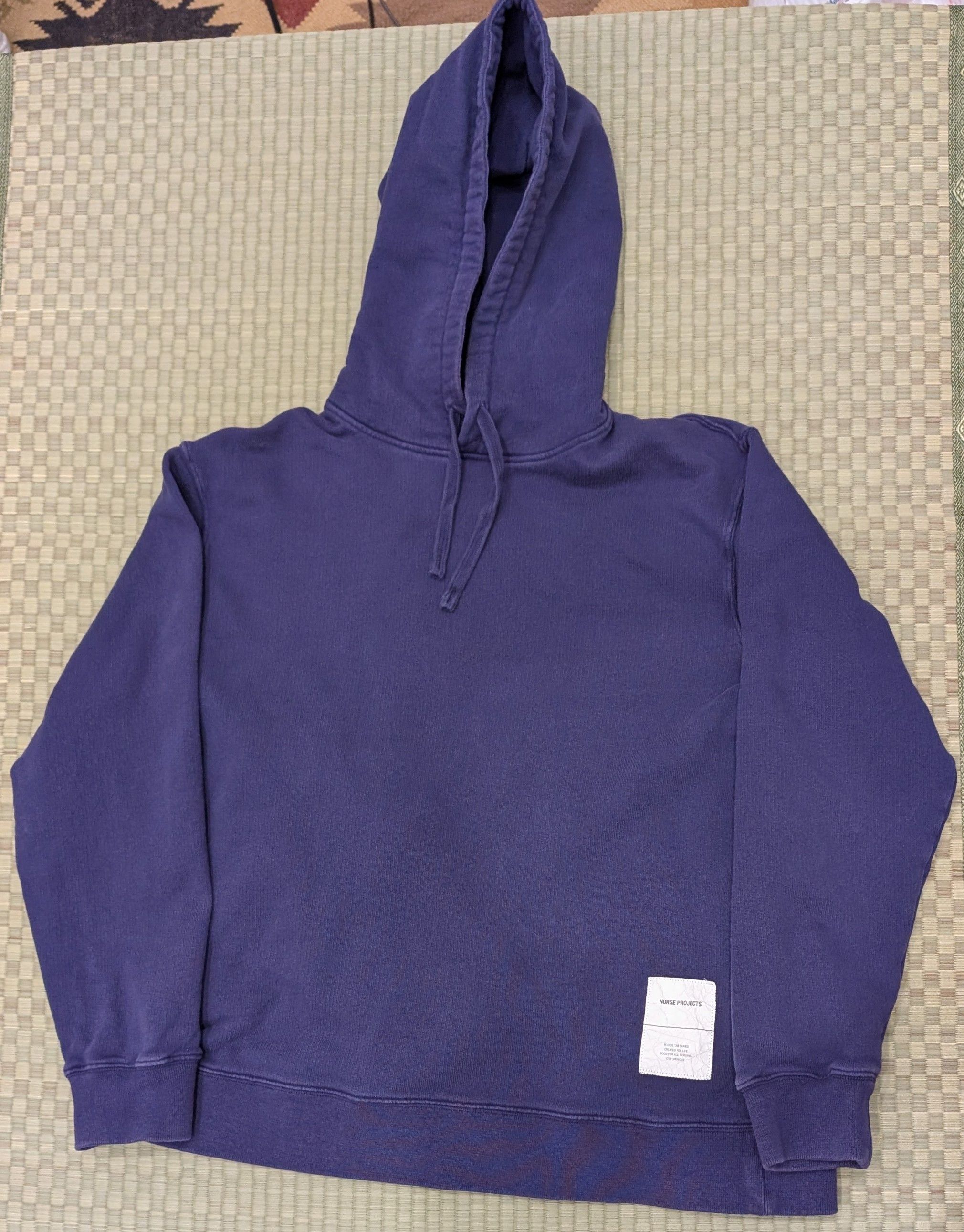 Norse Projects Norse Projects Fraser Tab Series Hoodie Pullover Sweatshirt Size US S / EU 44-46 / 1 - 1 Thumbnail