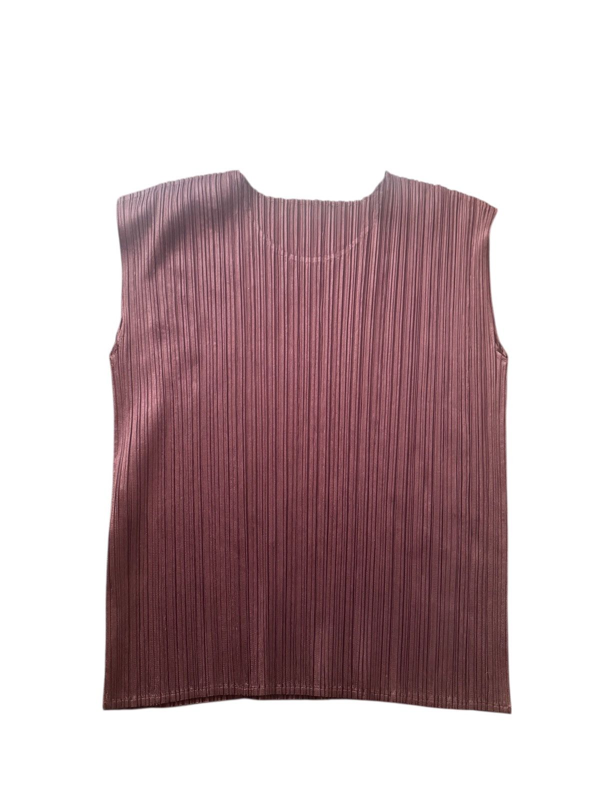 Pleats Please Issey Miyake Pleats Please Issey Miyake Tiki Tank top Size L / US 10 / IT 46 - 2 Thumbnail