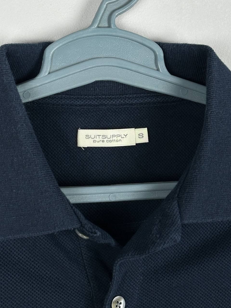 Suitsupply Suitsupply Navy Luxury Cotton Pocket Polo T Shirt Size US S / EU 44-46 / 1 - 4 Thumbnail