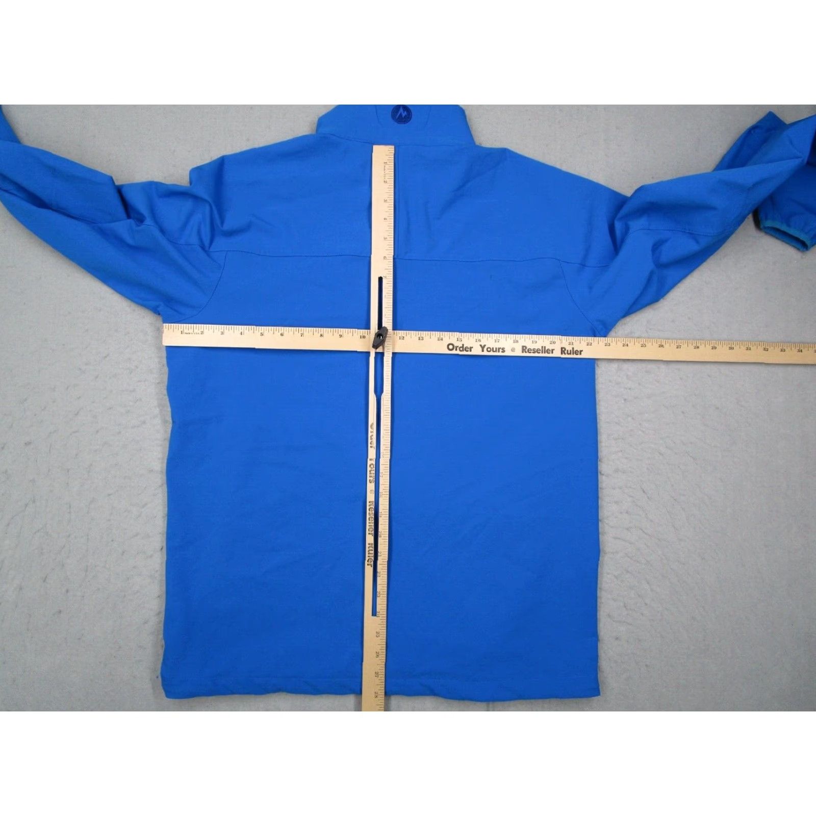 Marmot Marmot Mens Blue Tempo M3 Jacket Full Zip NICKELODEON Graphic Bomber Jacket Outdoor Zip Pockets All Seasons Fall Winter Spring Classic Size L Size US L / EU 52-54 / 3 - 7 Thumbnail