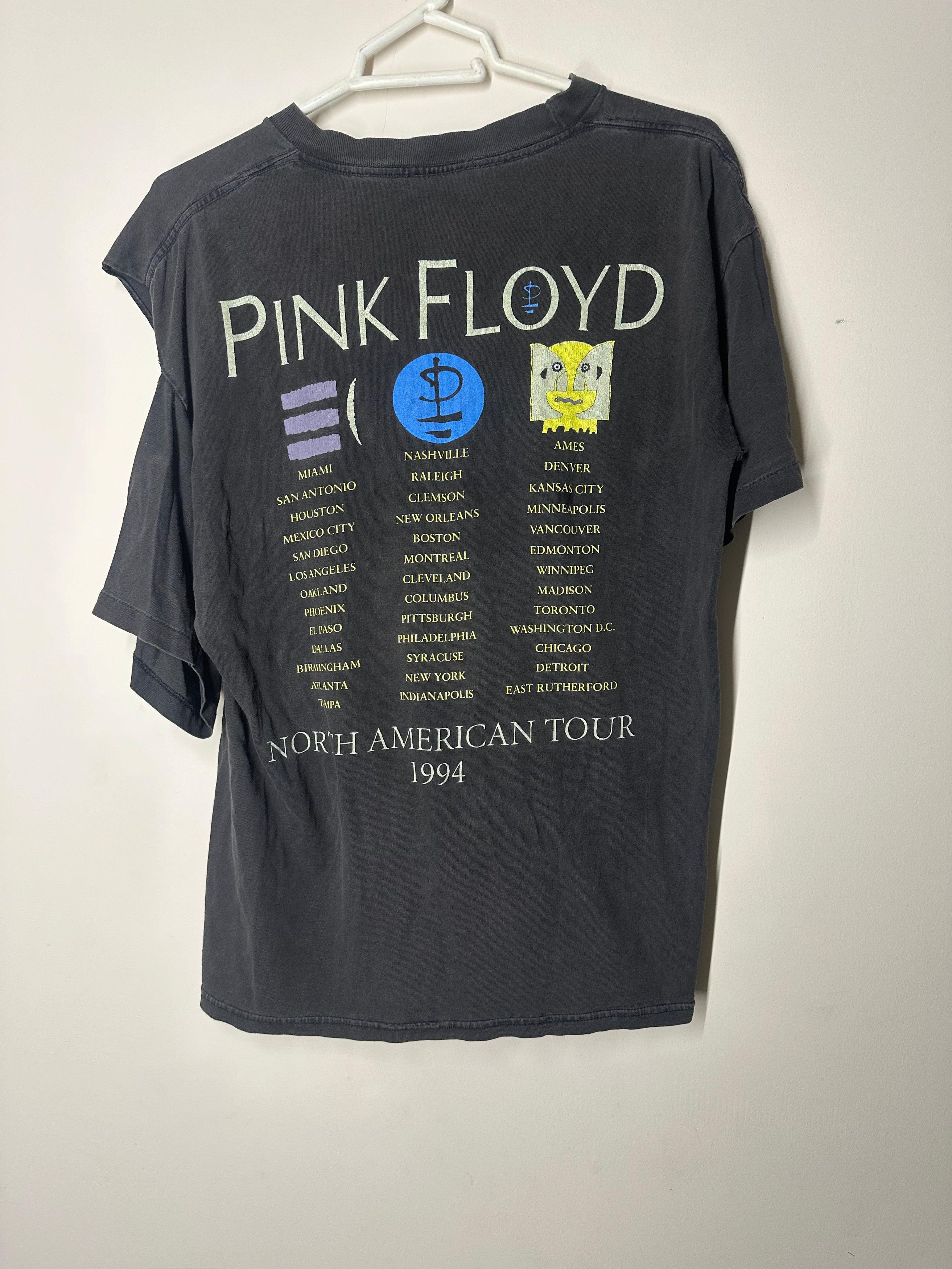 ピンク・フロイド Tシャツ 94年製 Division Bell BROCKUM Vintage Pink Floyd 1994 Brockum Division bell tour T shirt