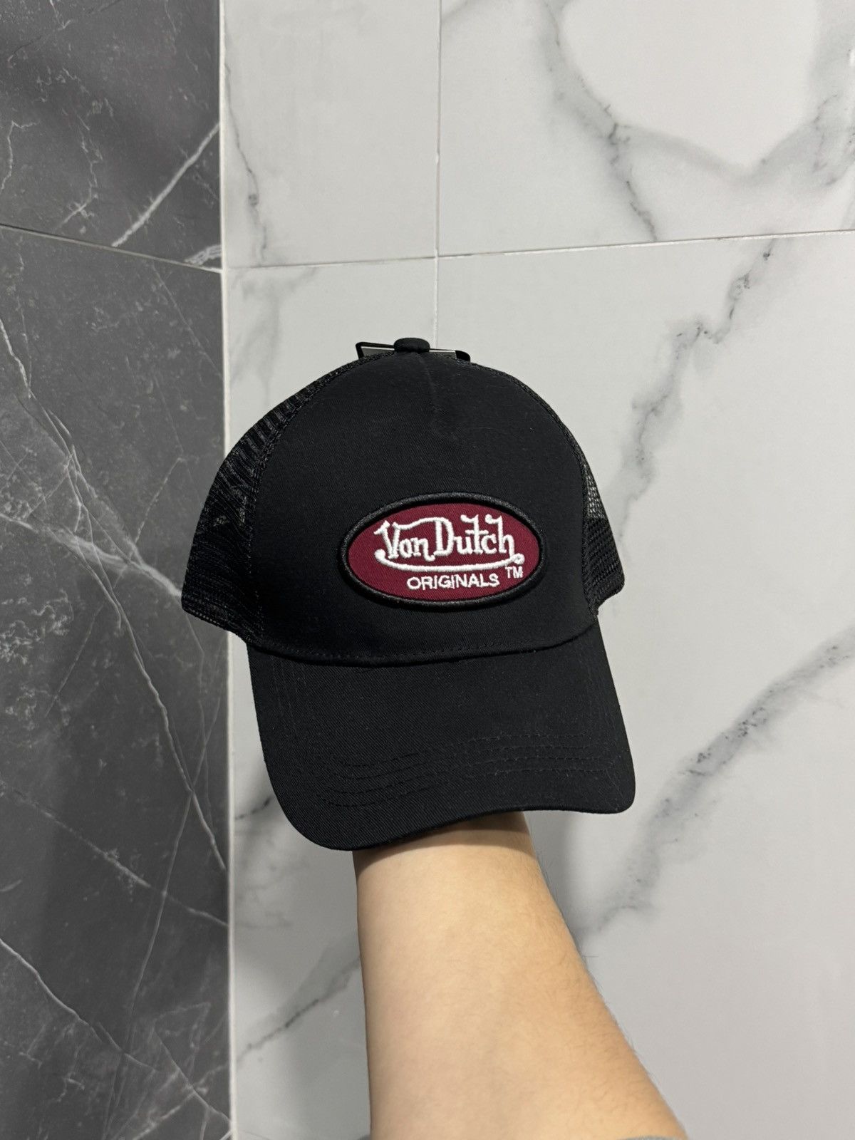 Von Dutch NEW Von Dutch x House Black Y2K retro vintage style cap hat Size ONE SIZE - 1 Thumbnail