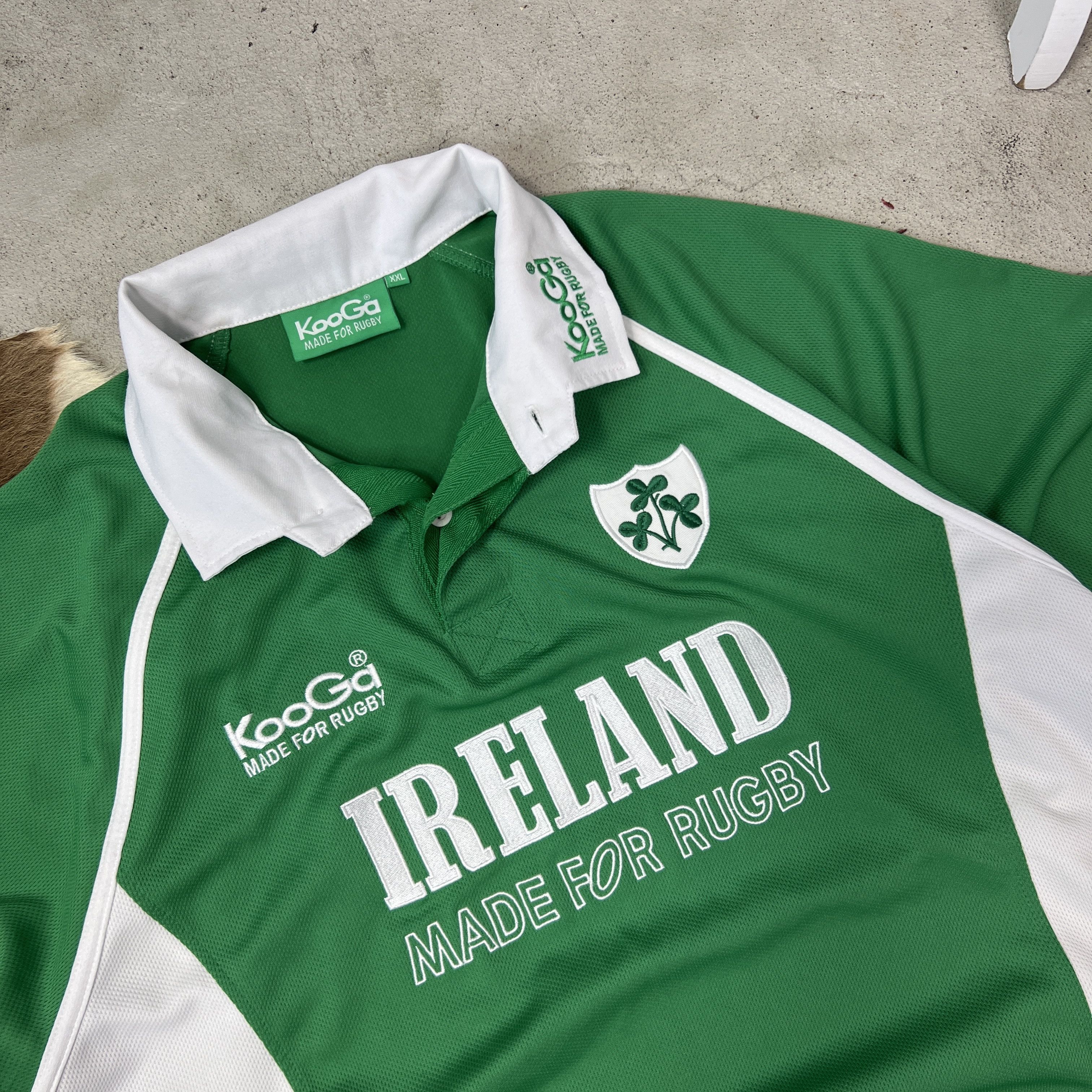 Vintage Vintage Sporty Streetwear Ireland Rugby Jersey Y2K Size US XXL / EU 58 / 5 - 2 Thumbnail
