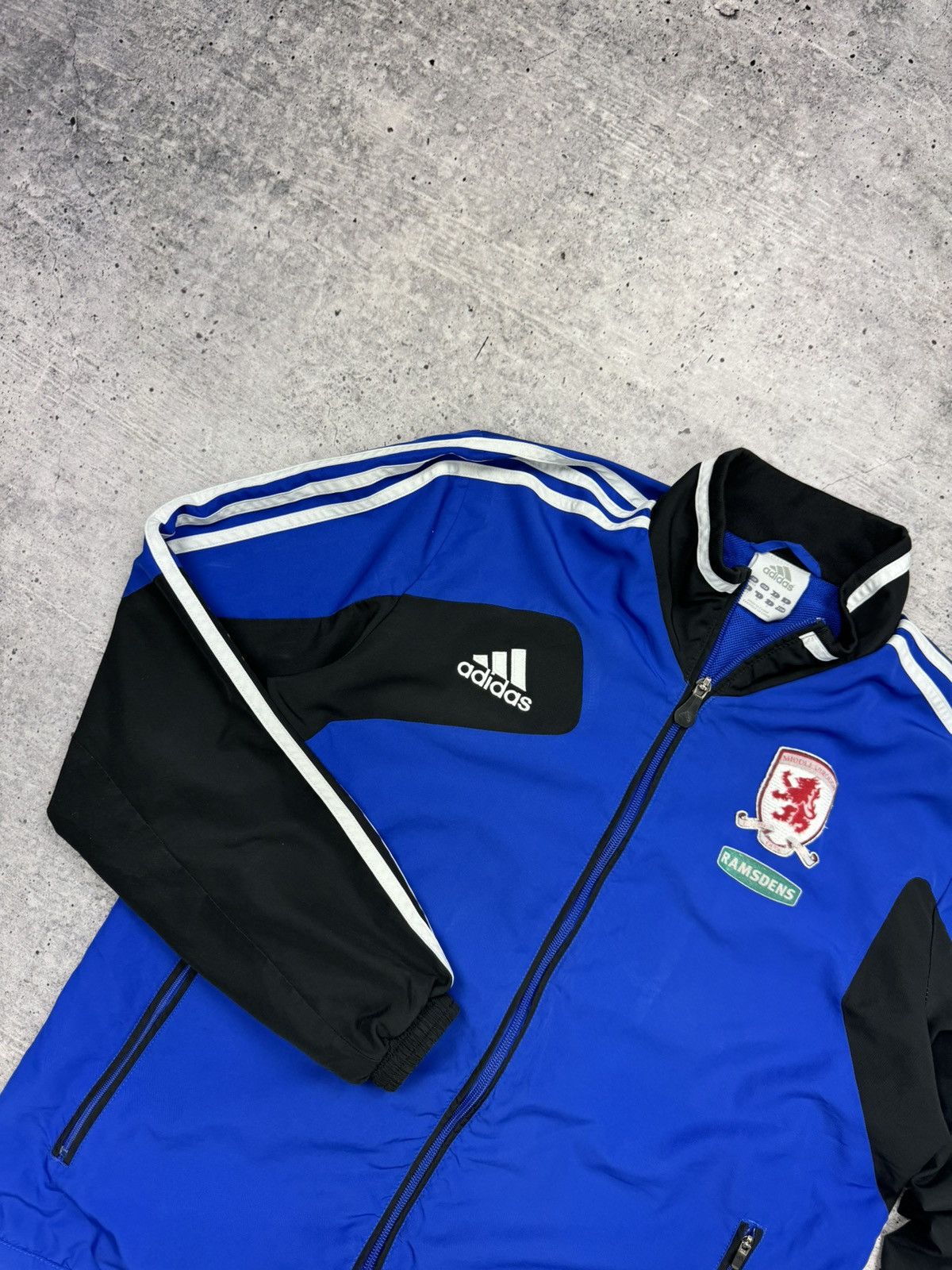 Adidas Vintage Adidas Middlesbrough Soccer Football Fun Top Jacket Size US S / EU 44-46 / 1 - 4 Thumbnail