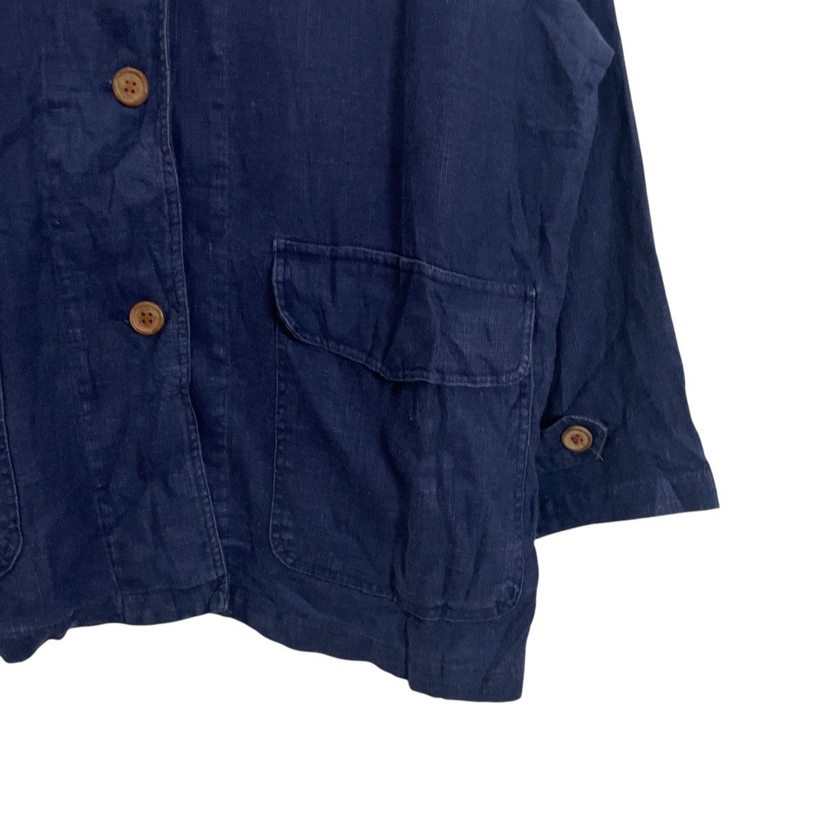 Japanese Brand Vintage Panega Indigo Denim Jacket Size US XL / EU 56 / 4 - 4 Thumbnail