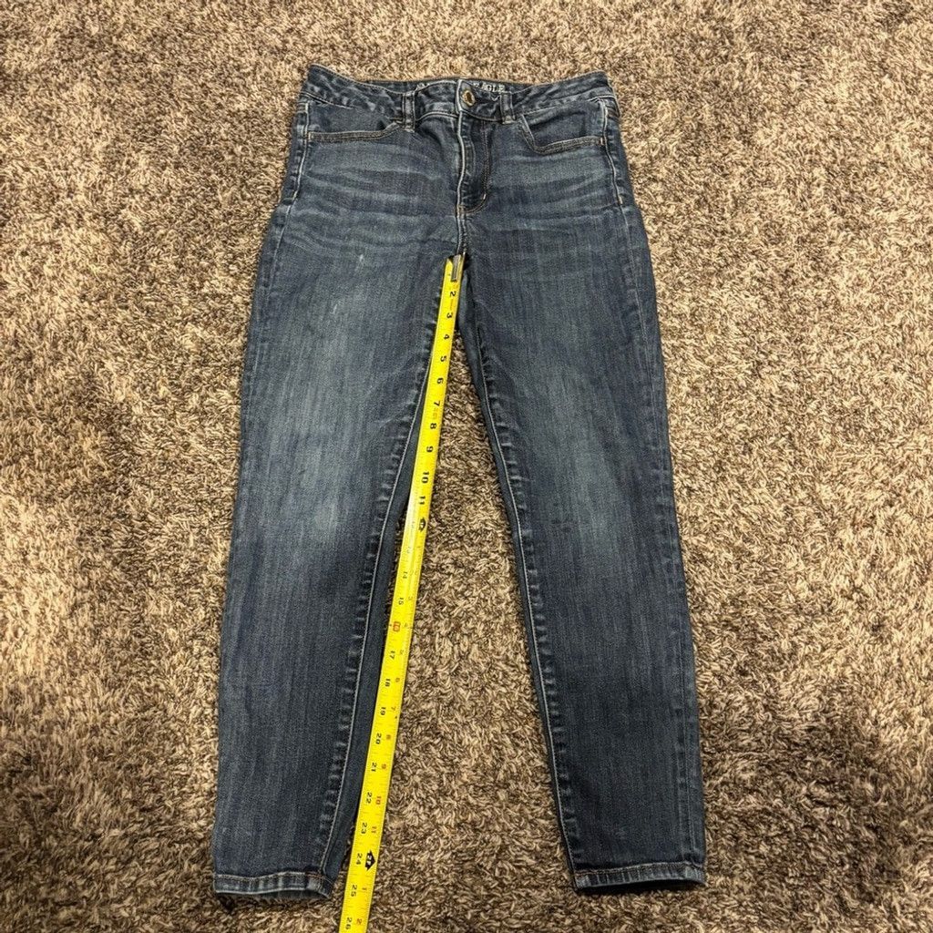 American Eagle Outfitters Women’s American Eagle High Rise Jegging Jeans Size 30" / US 8 / IT 44 - 3 Thumbnail