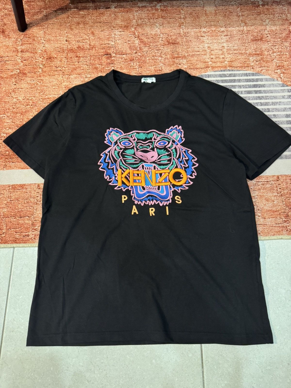 Kenzo Kenzo Paris embroidery tee Size US M / EU 48-50 / 2 - 1 Thumbnail