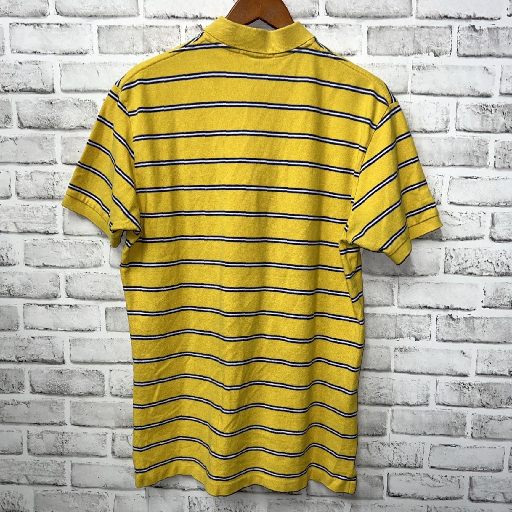 Ralph Lauren Polo Ralph Lauren Polo Shirt Striped Yellow Mens Size L Size US L / EU 52-54 / 3 - 4 Thumbnail