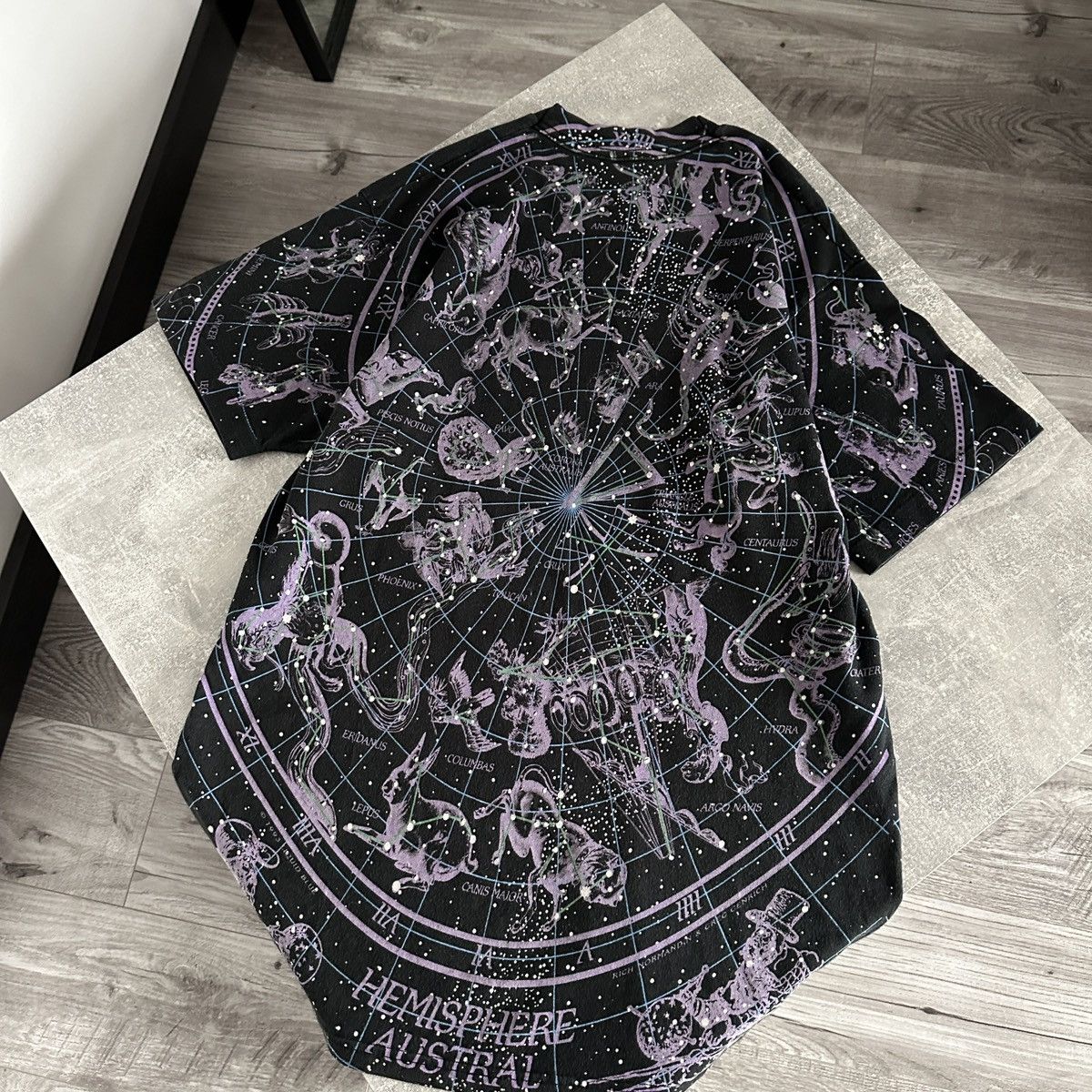 Arts & Science Vintage 90s Liquid Blue Hemisphere Boreal ‘93 AOP tee cosmos Size US L / EU 52-54 / 3 - 2 Thumbnail