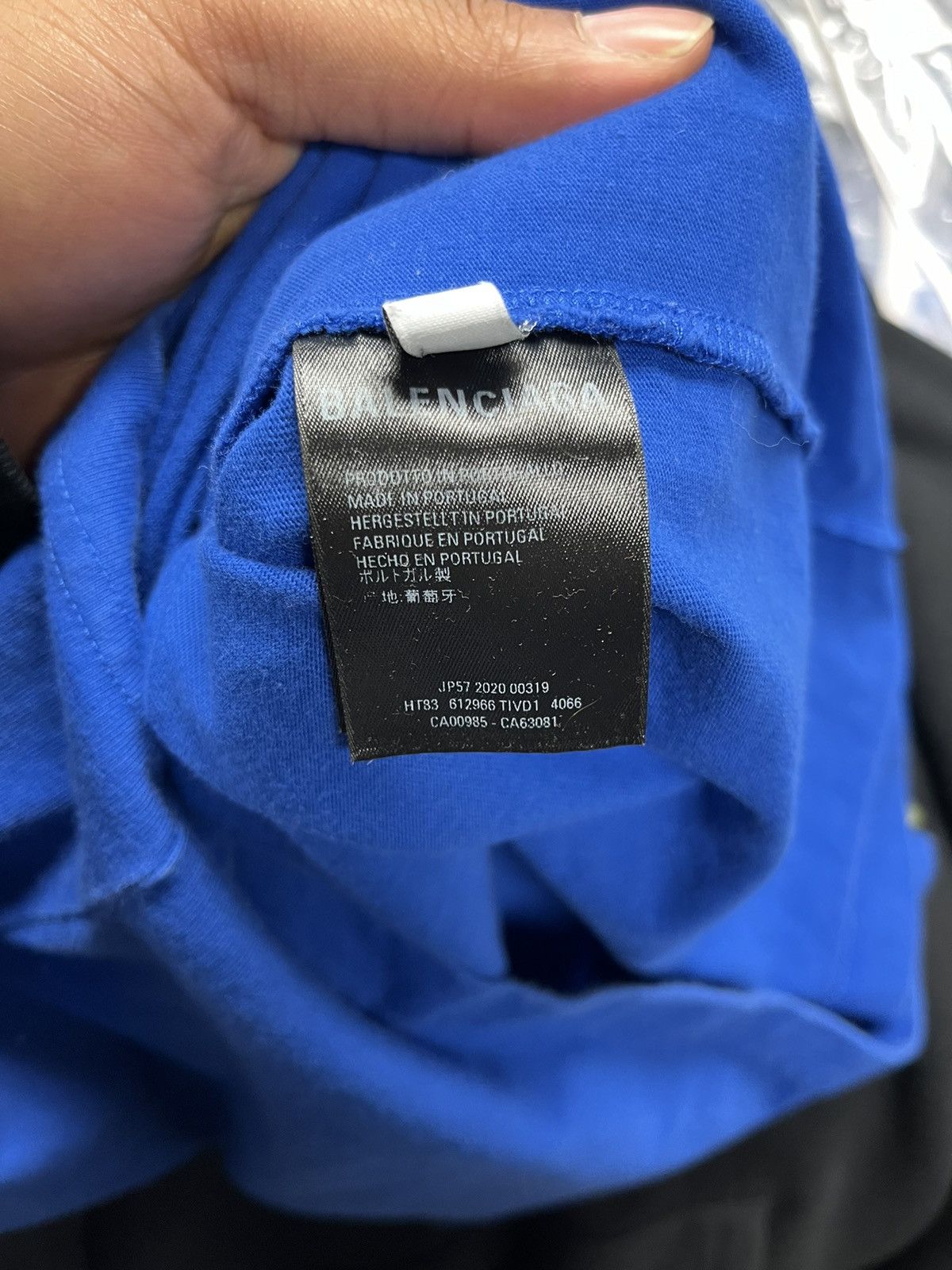 Balenciaga Balenciaga racer 24/7 tee blue Size US S / EU 44-46 / 1 - 4 Thumbnail