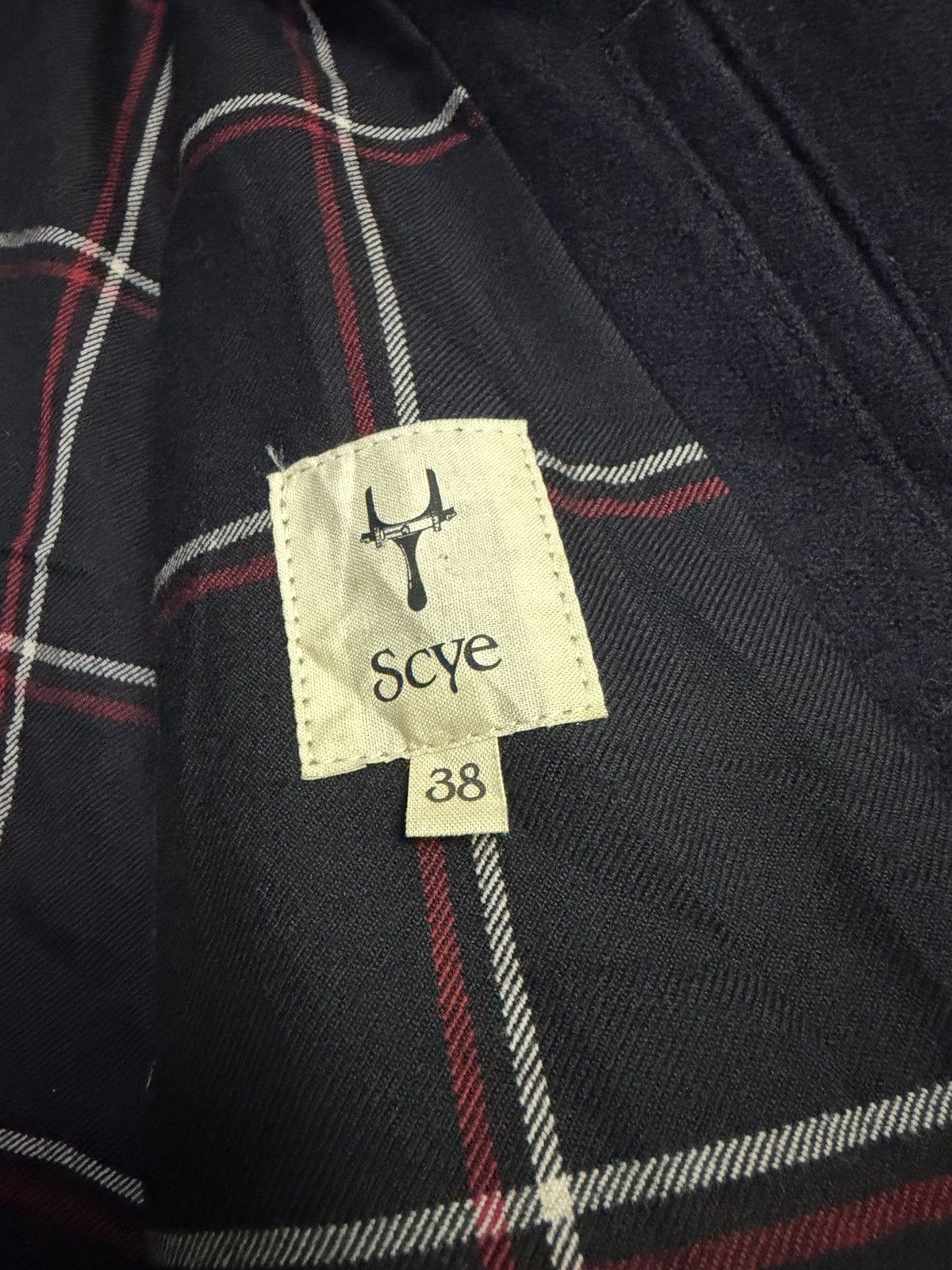 SCYE Scye Wool Shawl Collar Heavy Knit By Hideaki Miyahara Size US S / EU 44-46 / 1 - 7 Thumbnail